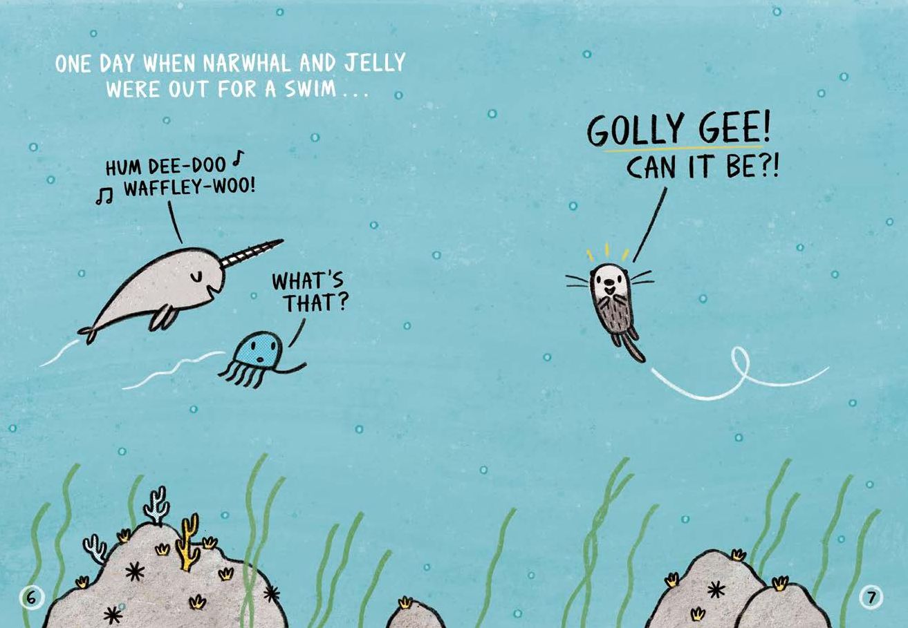 Narwhal's Otter Friend (A Narwhal and Jelly Book #4)