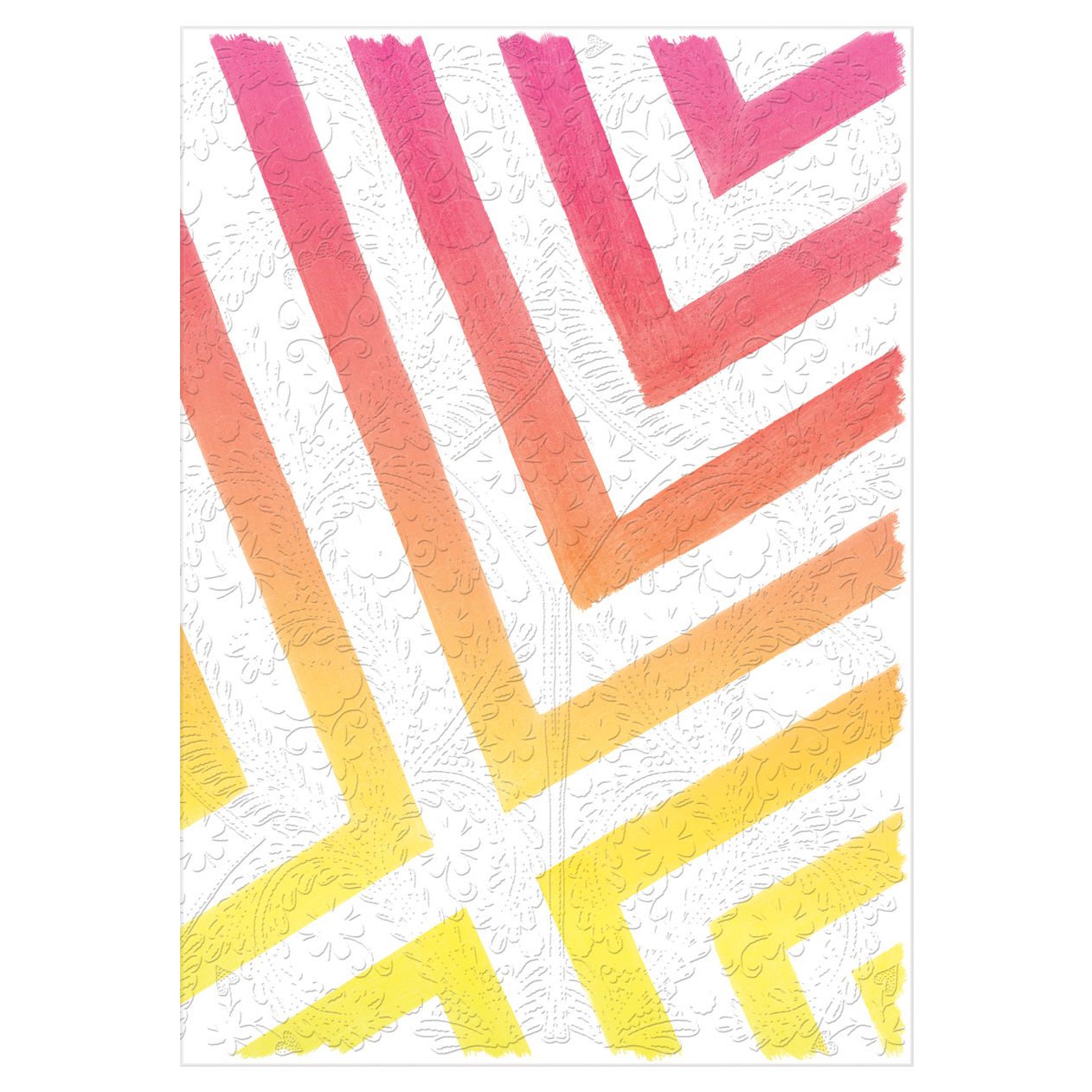 Christian Lacroix Sol Y Sombra A5 8" X 6" Notebook Sunset Yellow