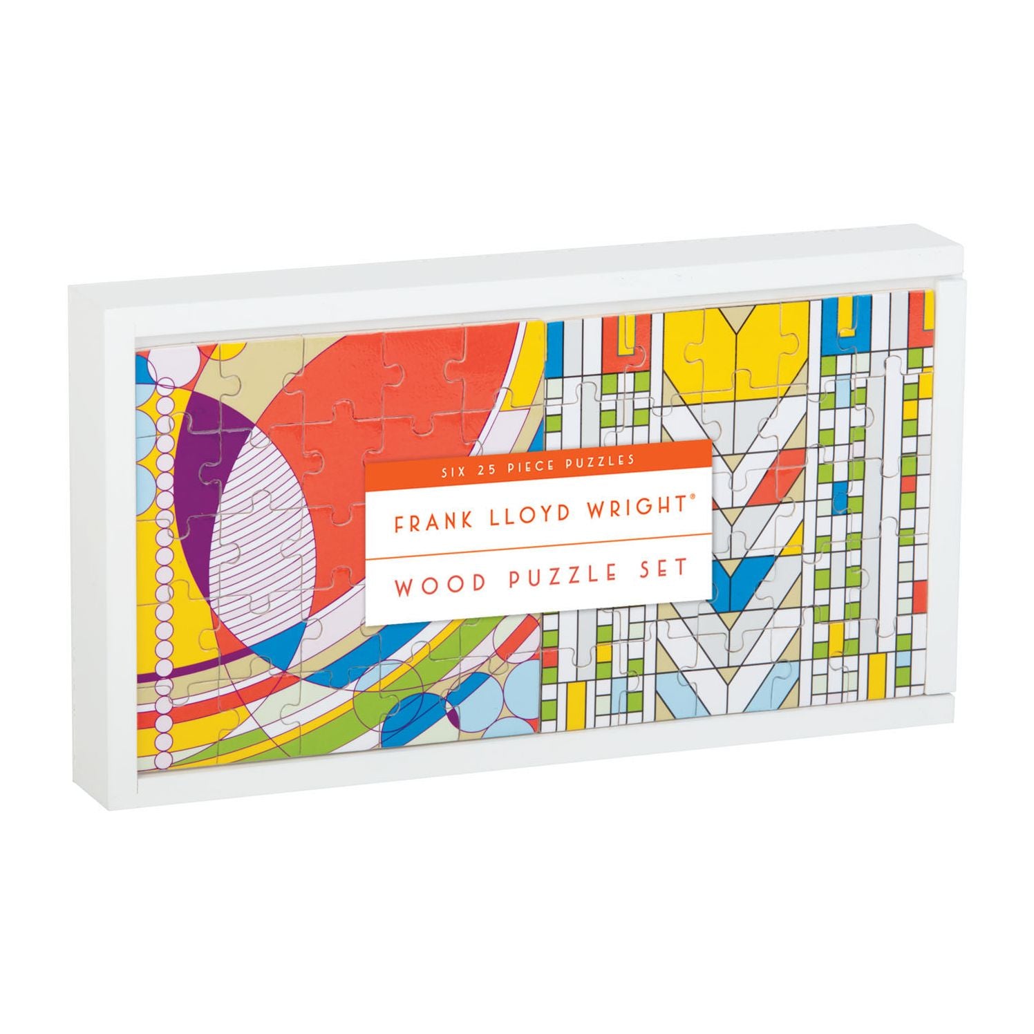 Frank Lloyd Wright Wood Puzzle Set