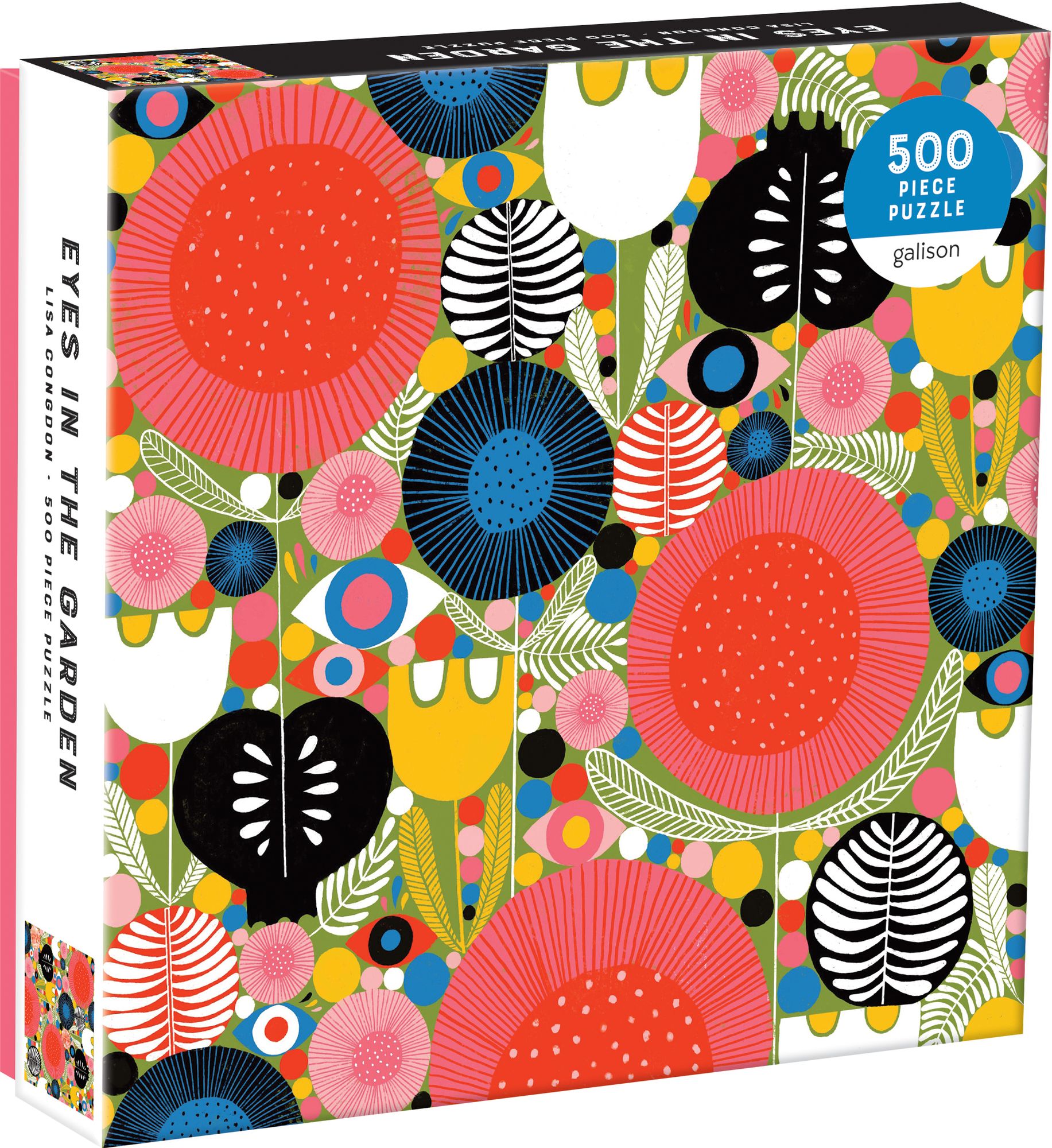 Eyes In The Garden 500 Piece Puzzle