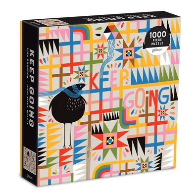 Keep Going 1000 Piece Puzzle in Square Box