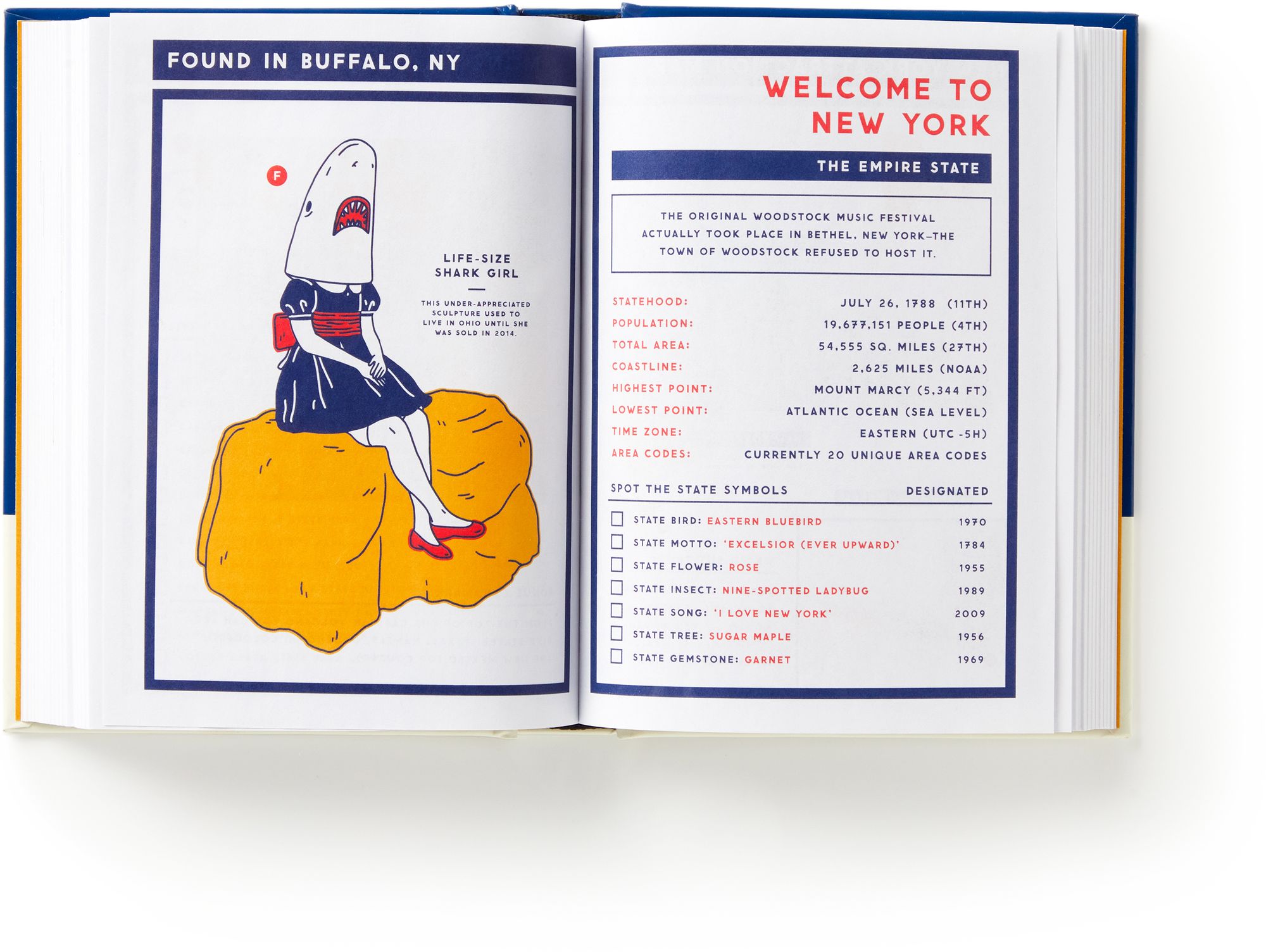 Bored In The USA: A Field Guide To Best-ish Stuff in America, A Travel-Sized Book of Must-See Parks & Roadside Oddities in All 50 States