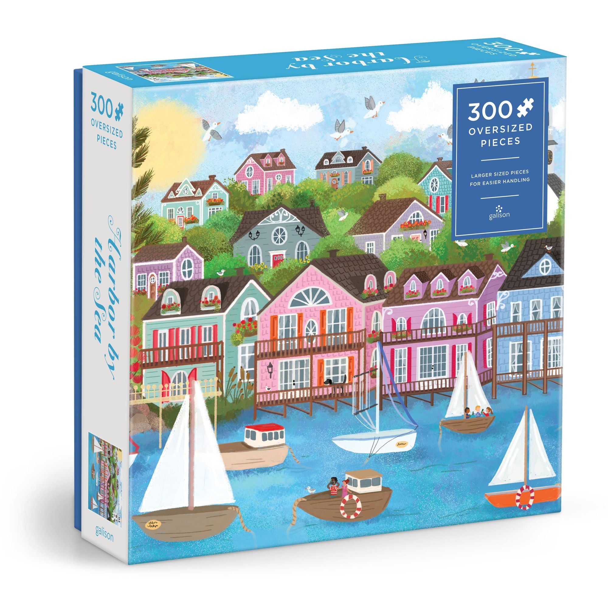 Joy Laforme Harbor by the Sea 300 Piece Puzzle