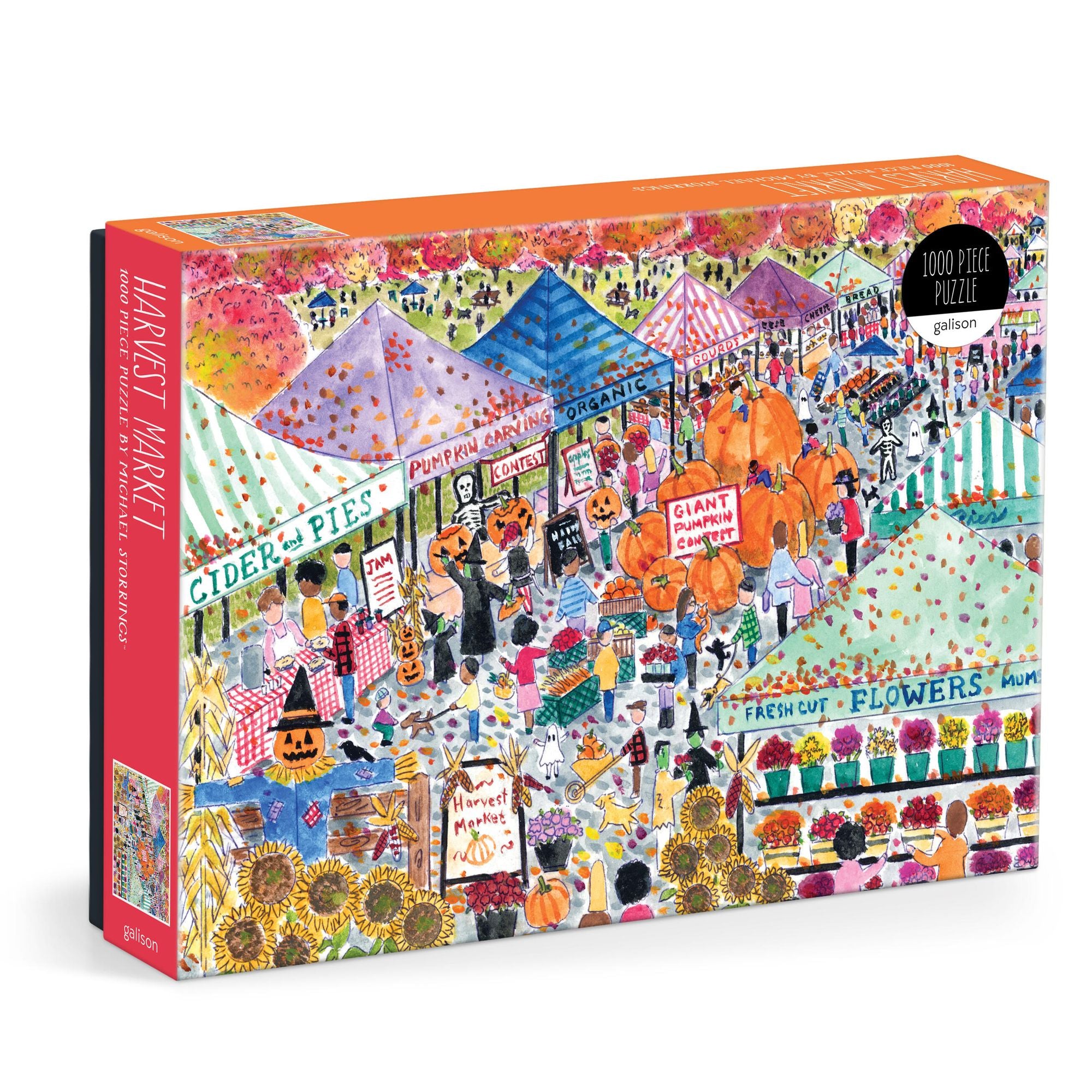 Michael Storrings Harvest Market 1000 Piece Puzzle