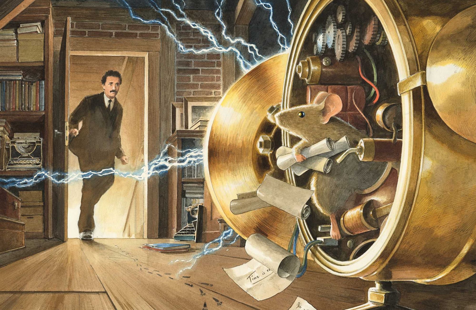 Einstein: The Fantastic Journey of a Mouse Through Space and Time