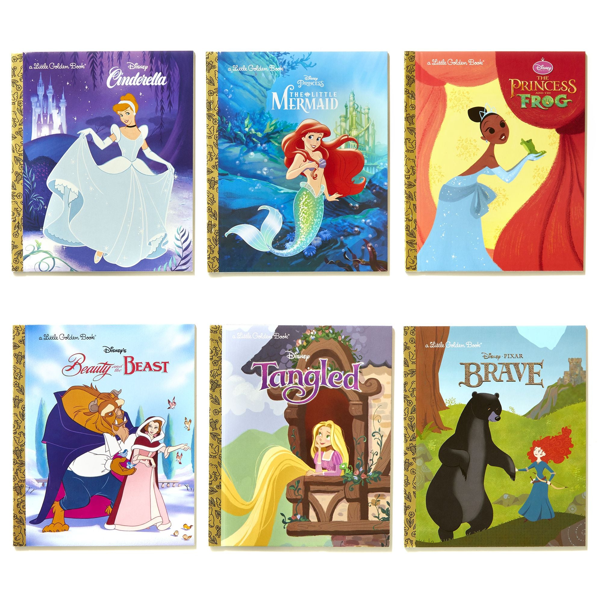 Disney Princess Little Golden Book Library (Disney Princess)