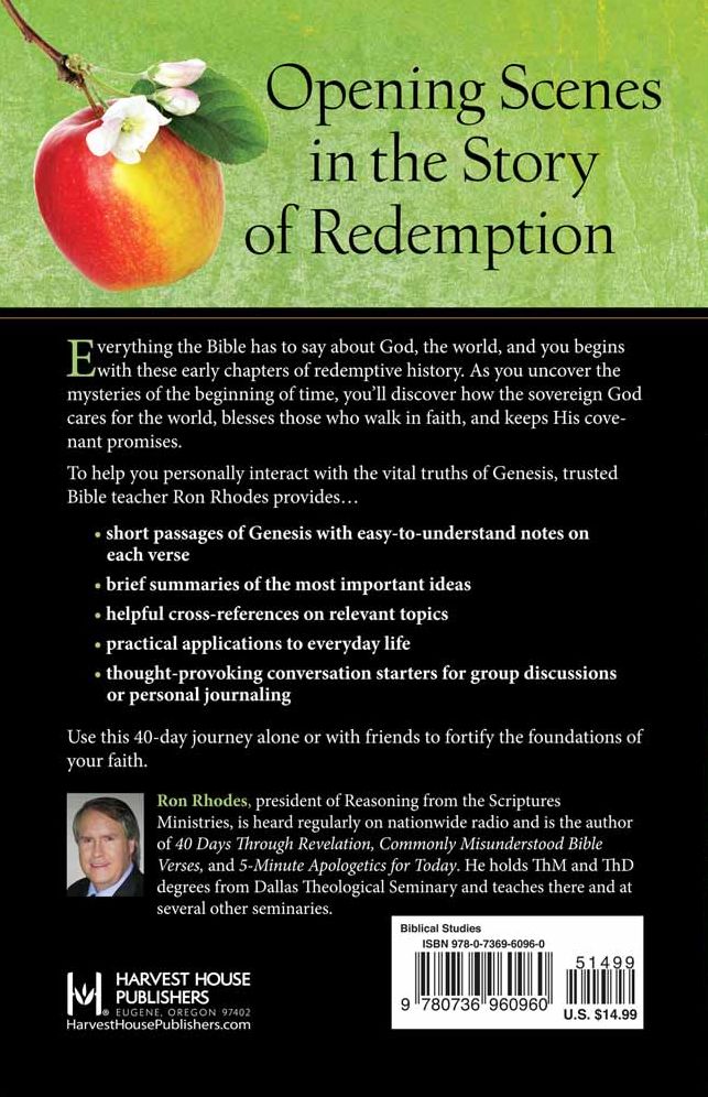 40 Days Through Genesis: Discover the Story That Started It All