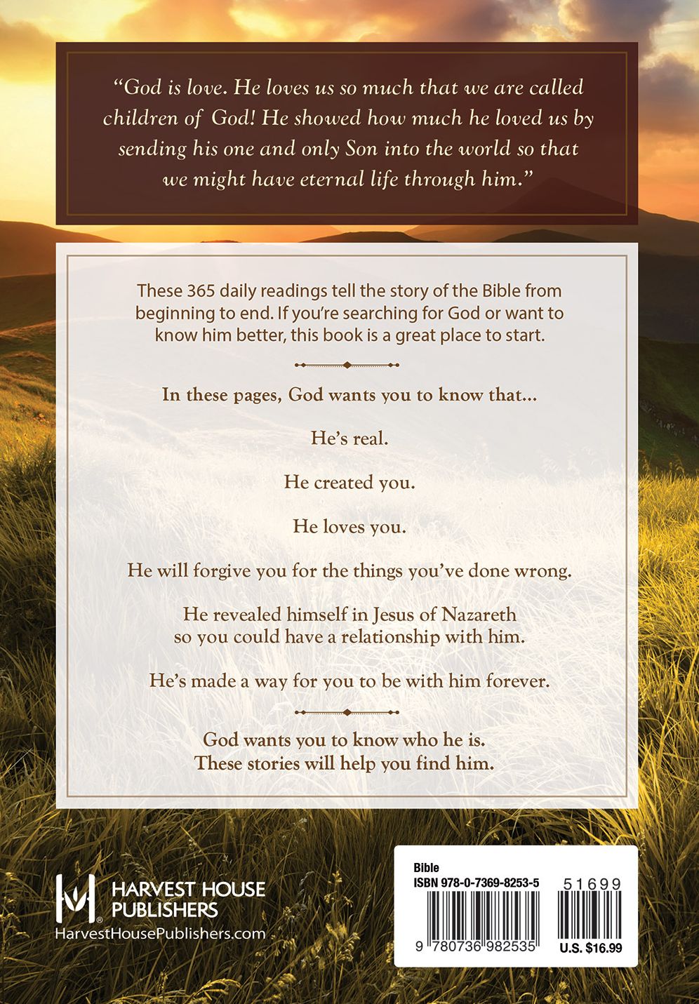 The Quick-Read Bible: Understanding God's Word from Beginning to End in 365 Daily Readings