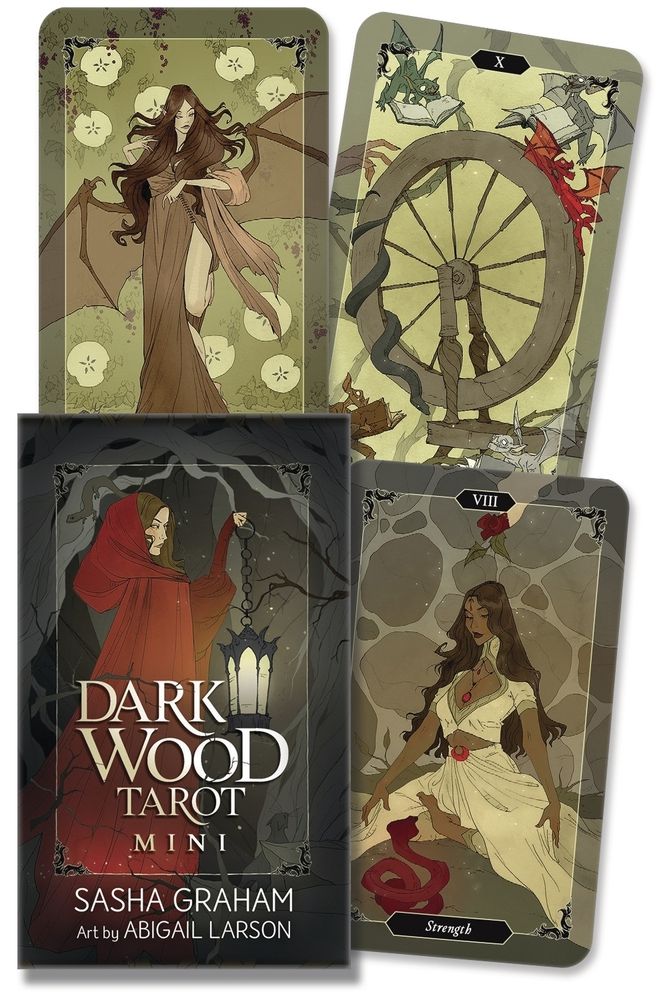 Dark Wood Tarot Mini Deck