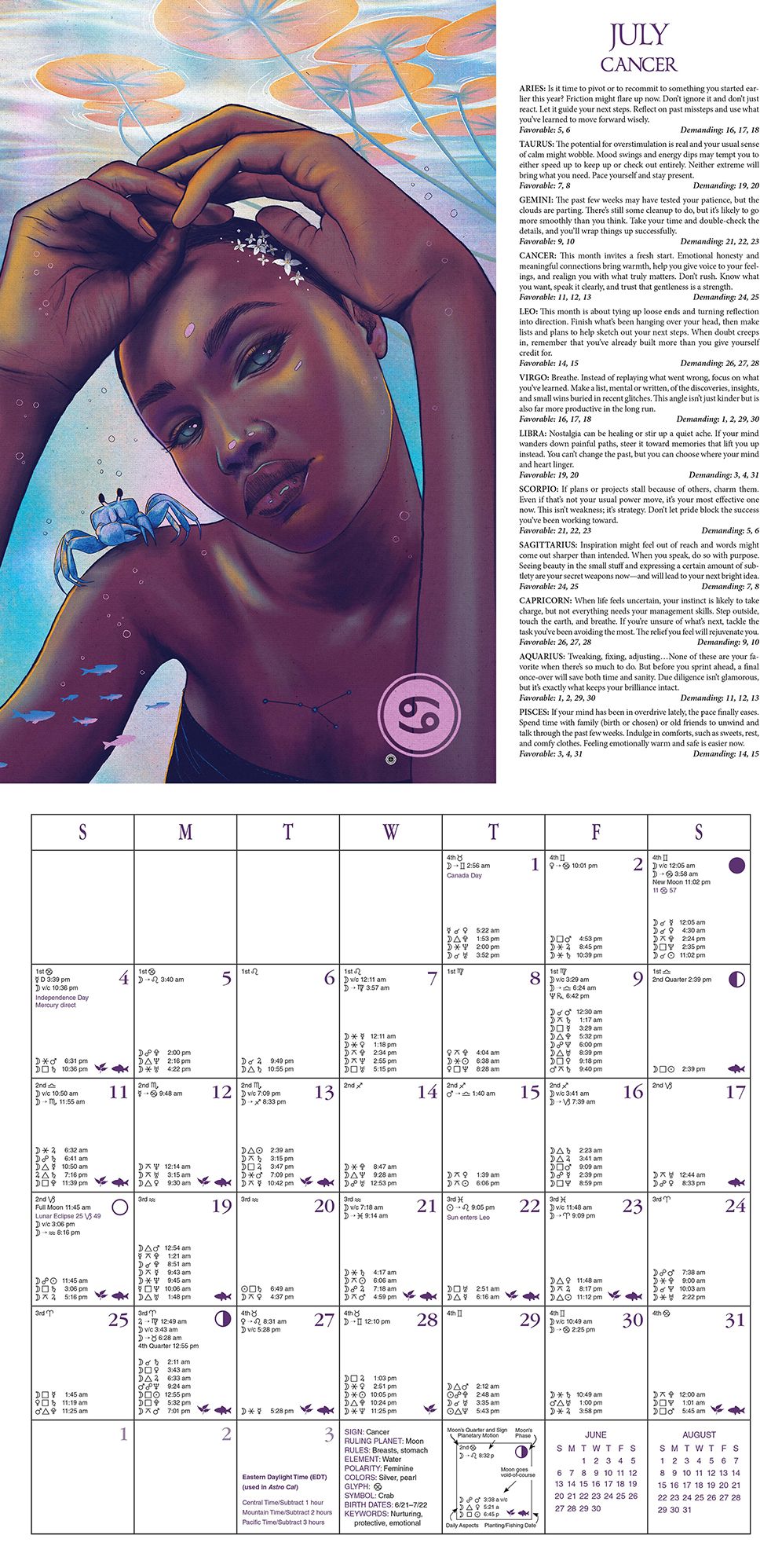 2027 Llewellyn's Astrological Wall Calendar