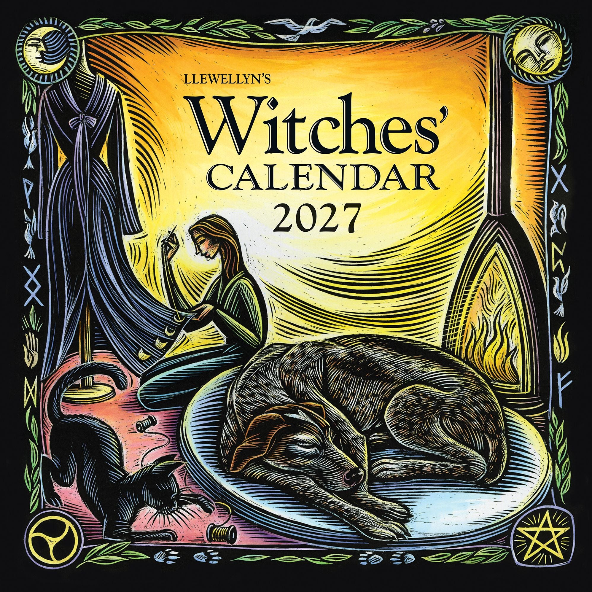 2027 Llewellyn's Witches Wall Calendar