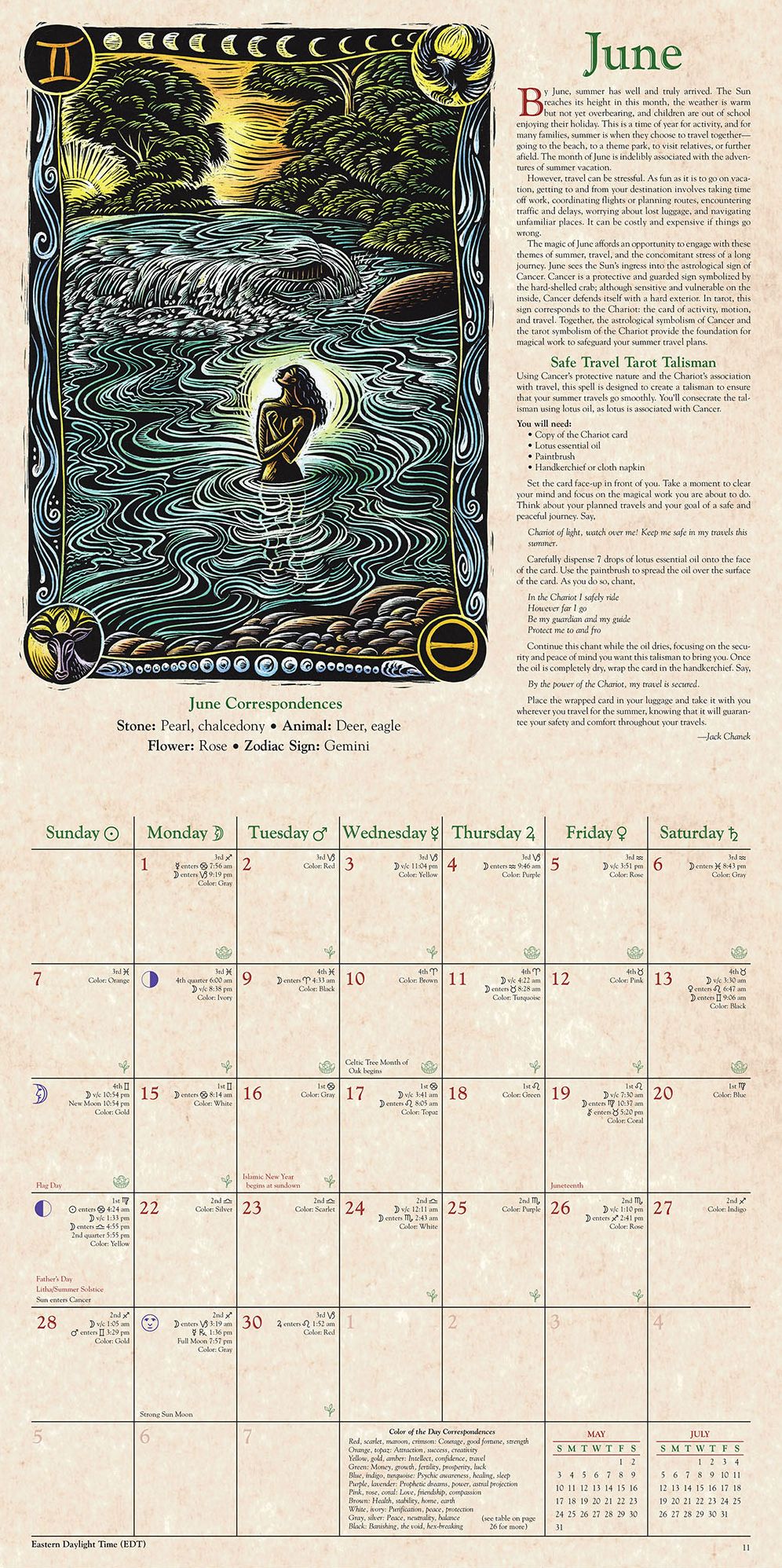 2027 Llewellyn's Witches Wall Calendar
