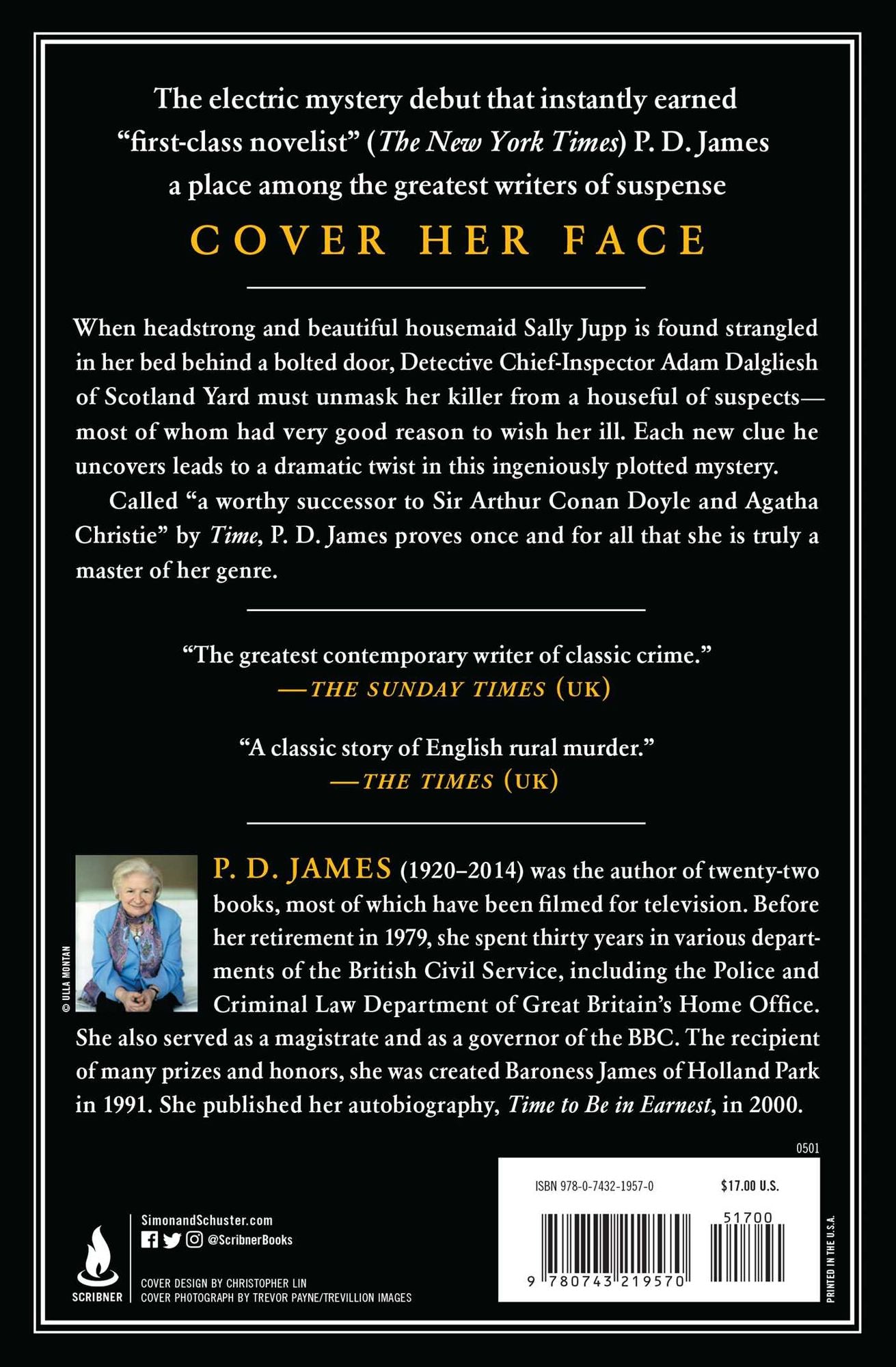 Cover Her Face (Adam Dalgliesh Series #1)