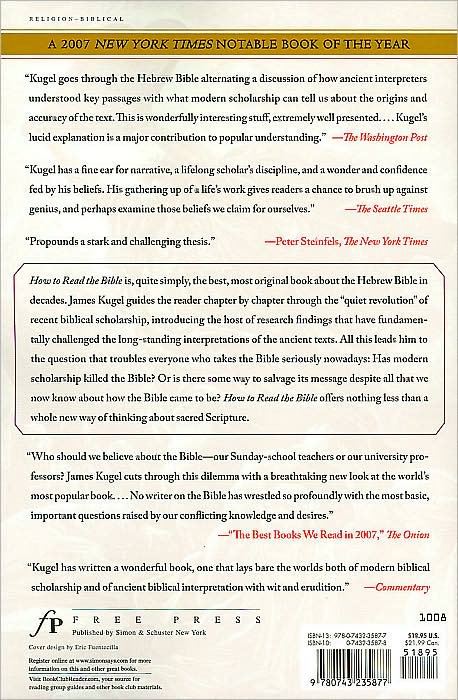 How to Read the Bible: A Guide to Scripture, Then and Now