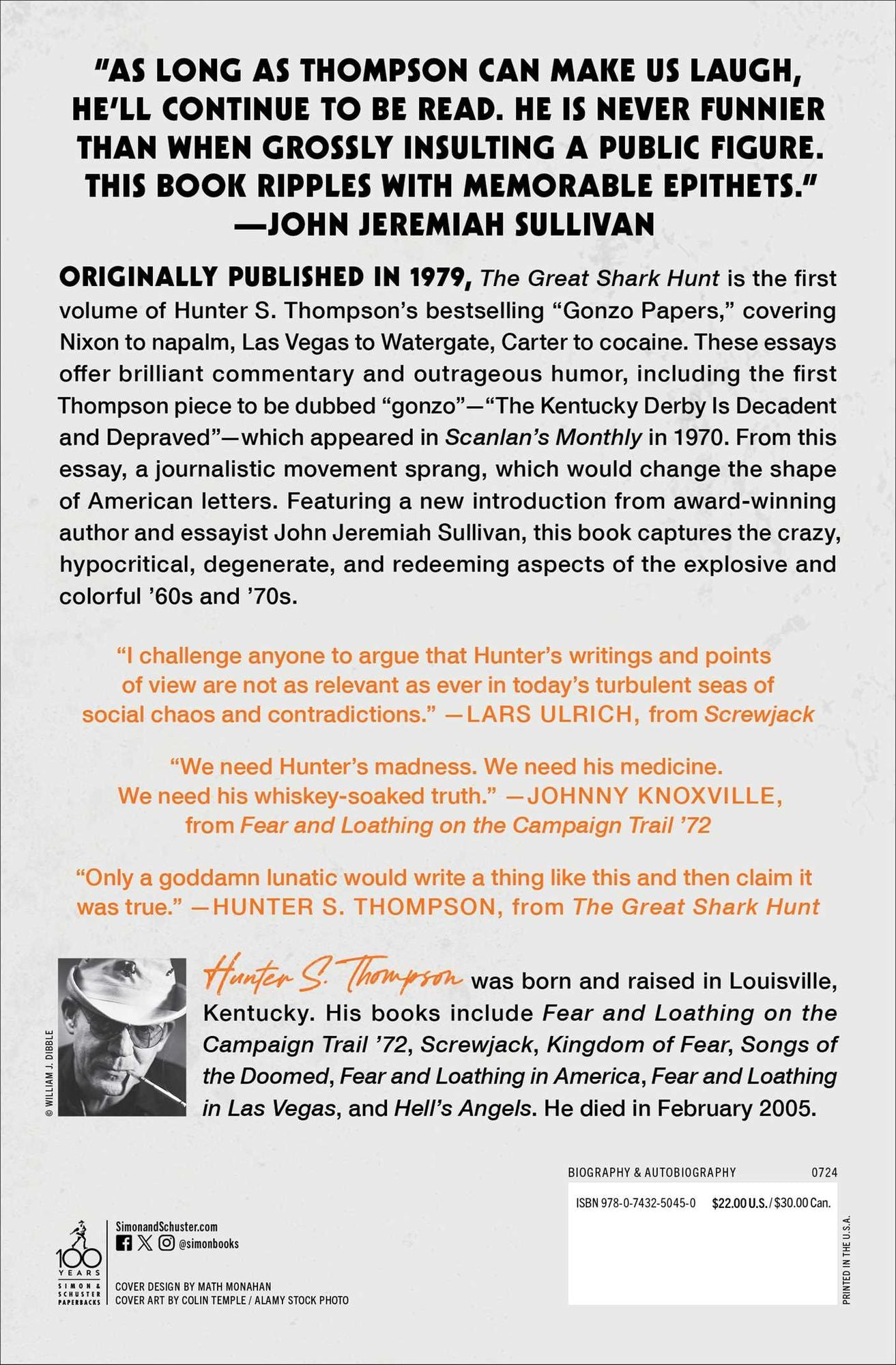The Great Shark Hunt: Strange Tales from a Strange Time