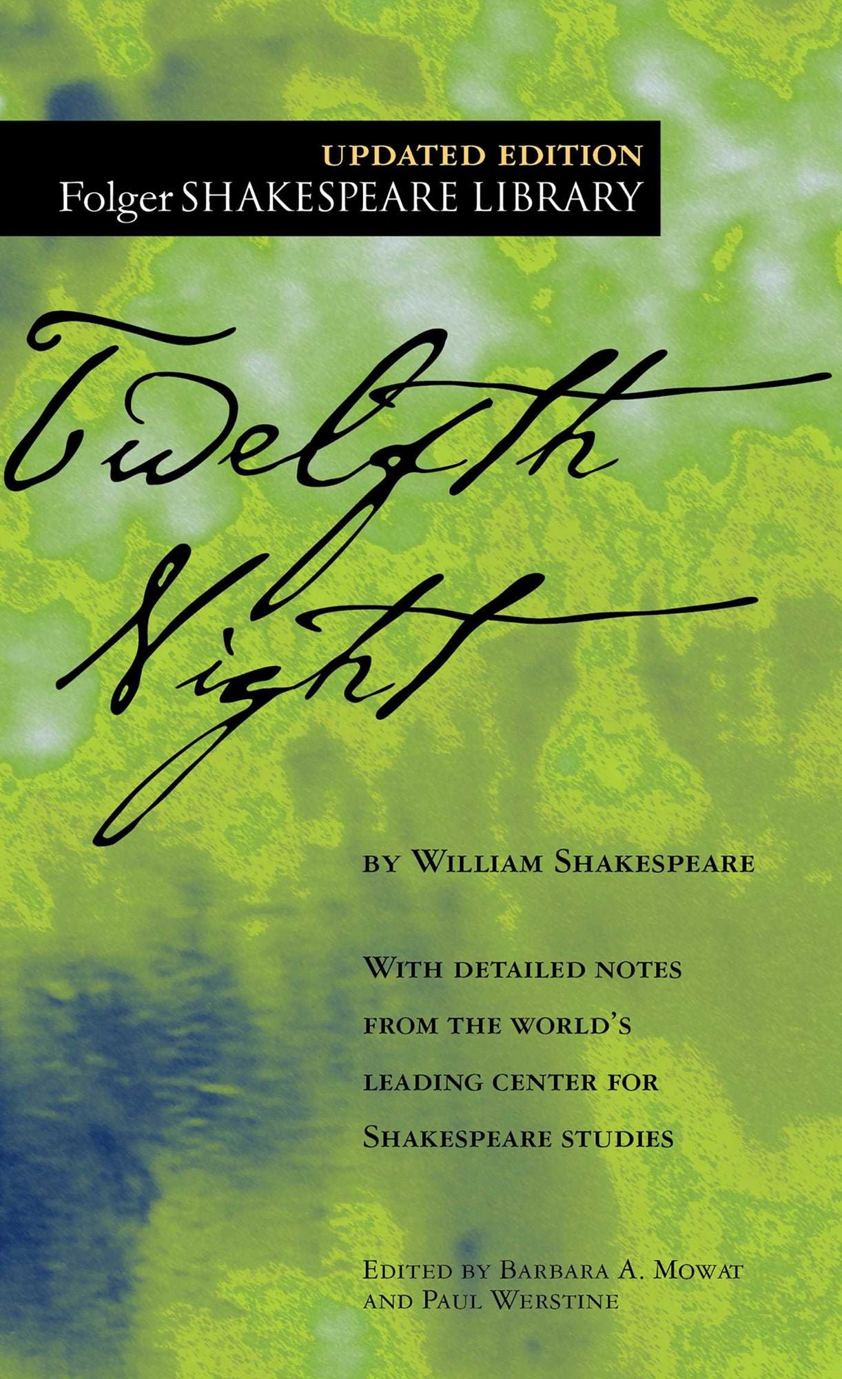 Twelfth Night (Folger Shakespeare Library Series)