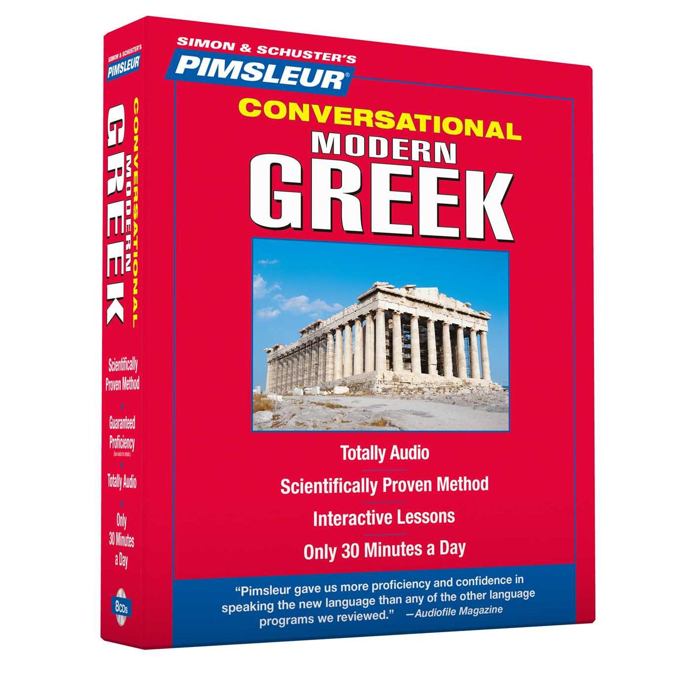 Pimsleur Greek (Modern) Conversational Course - Level 1 Lessons 1-16 CD: Learn to Speak and Understand Modern Greek with Pimsleur Language Programs