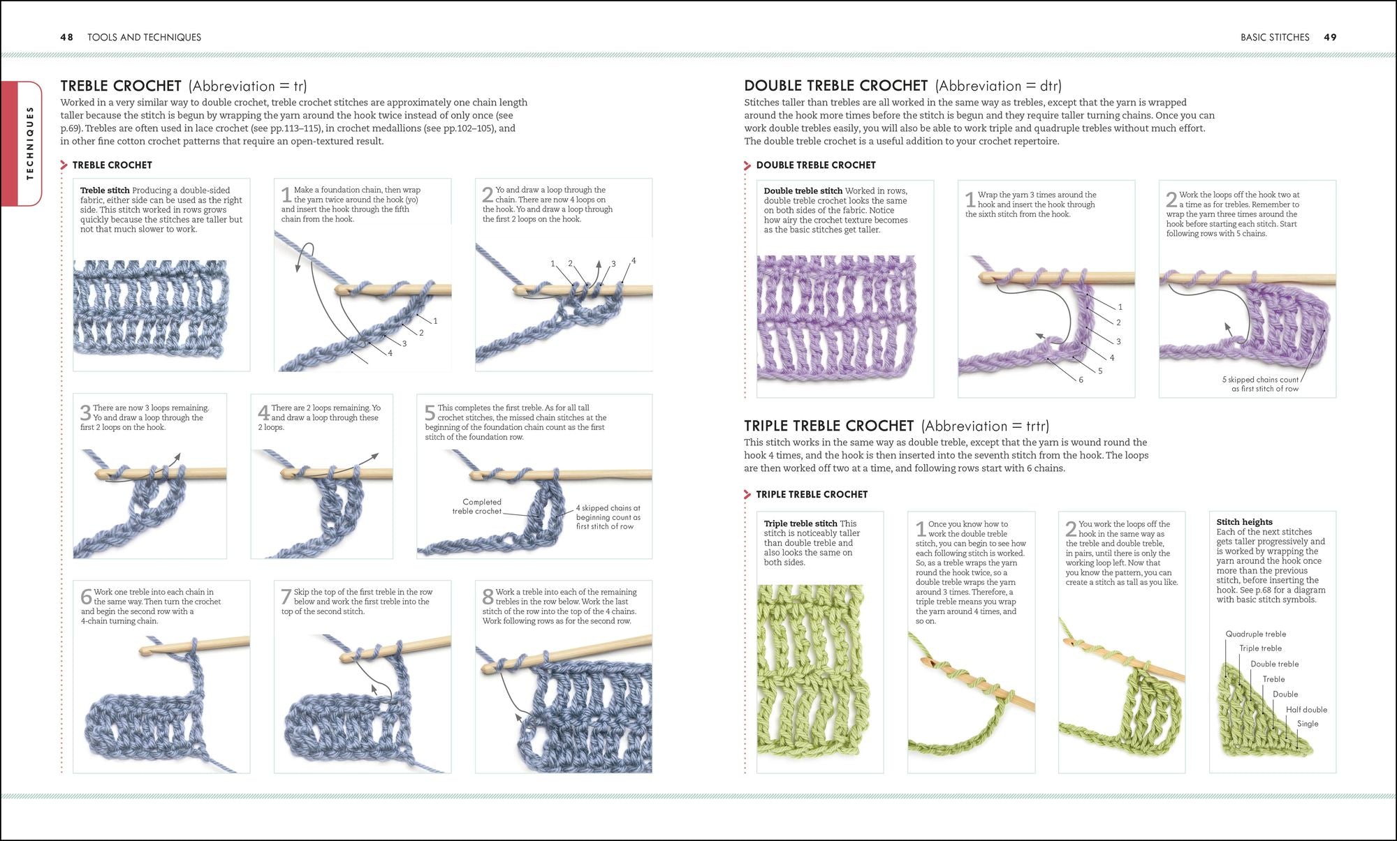 Crochet: Over 130 Techniques and Stitches