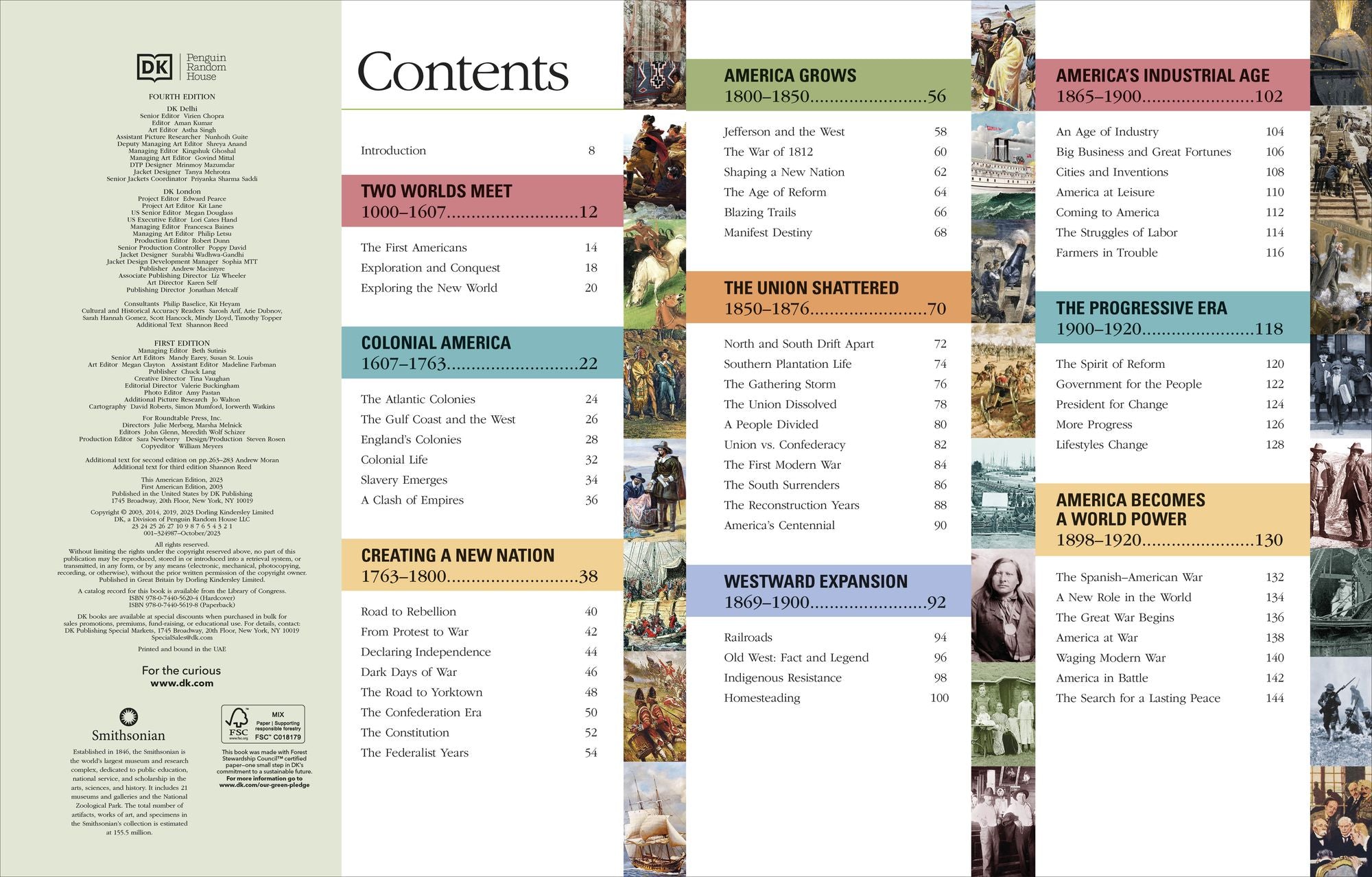 American History: A Visual Encyclopedia of United States History
