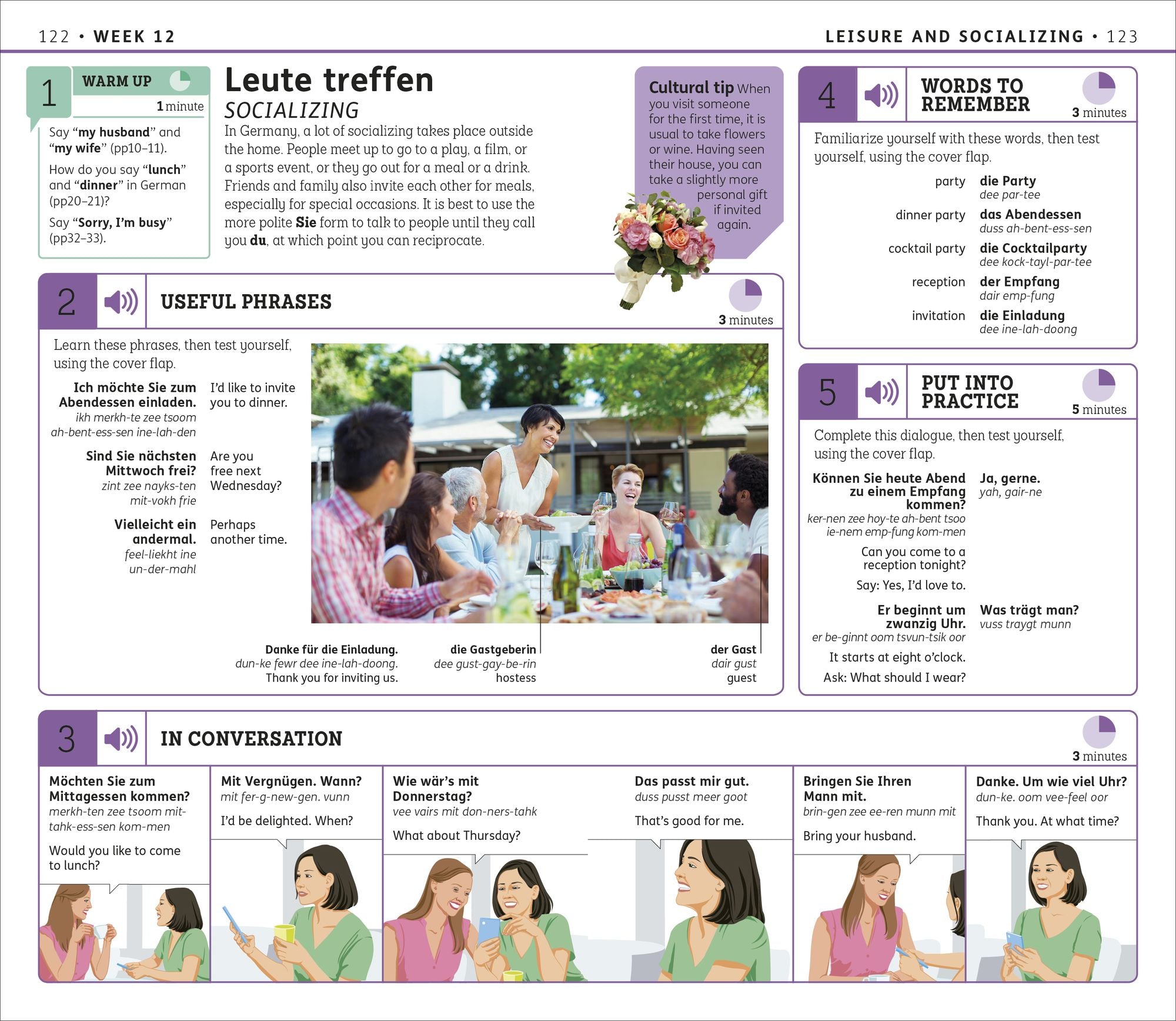 15-Minute German: Learn in Just 12 Weeks