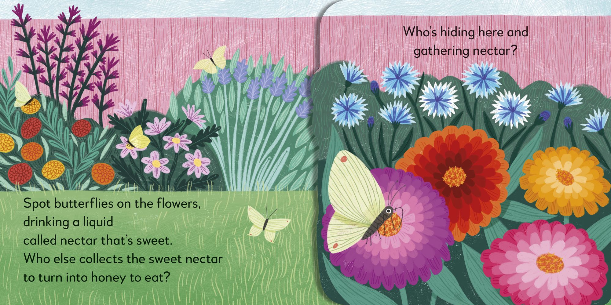 Pop-Up Peekaboo! Garden: A Colorful Surprise Under Every Flap!