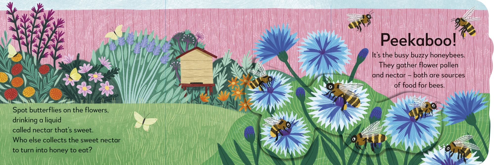 Pop-Up Peekaboo! Garden: A Colorful Surprise Under Every Flap!