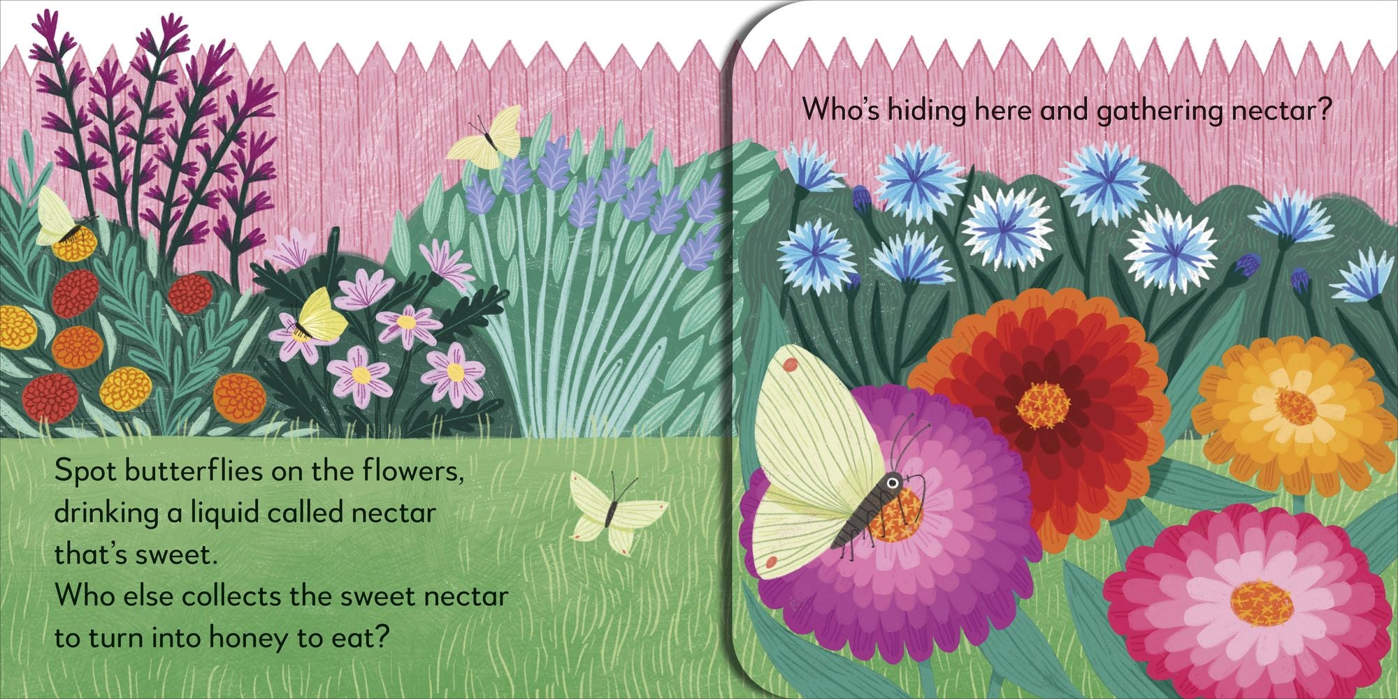 Pop-Up Peekaboo! Garden: A Colorful Surprise Under Every Flap!