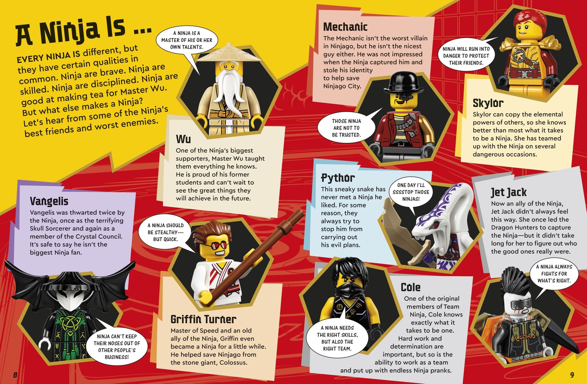 LEGO Ninjago Secret World of the Ninja (Library Edition): Without Minifigure
