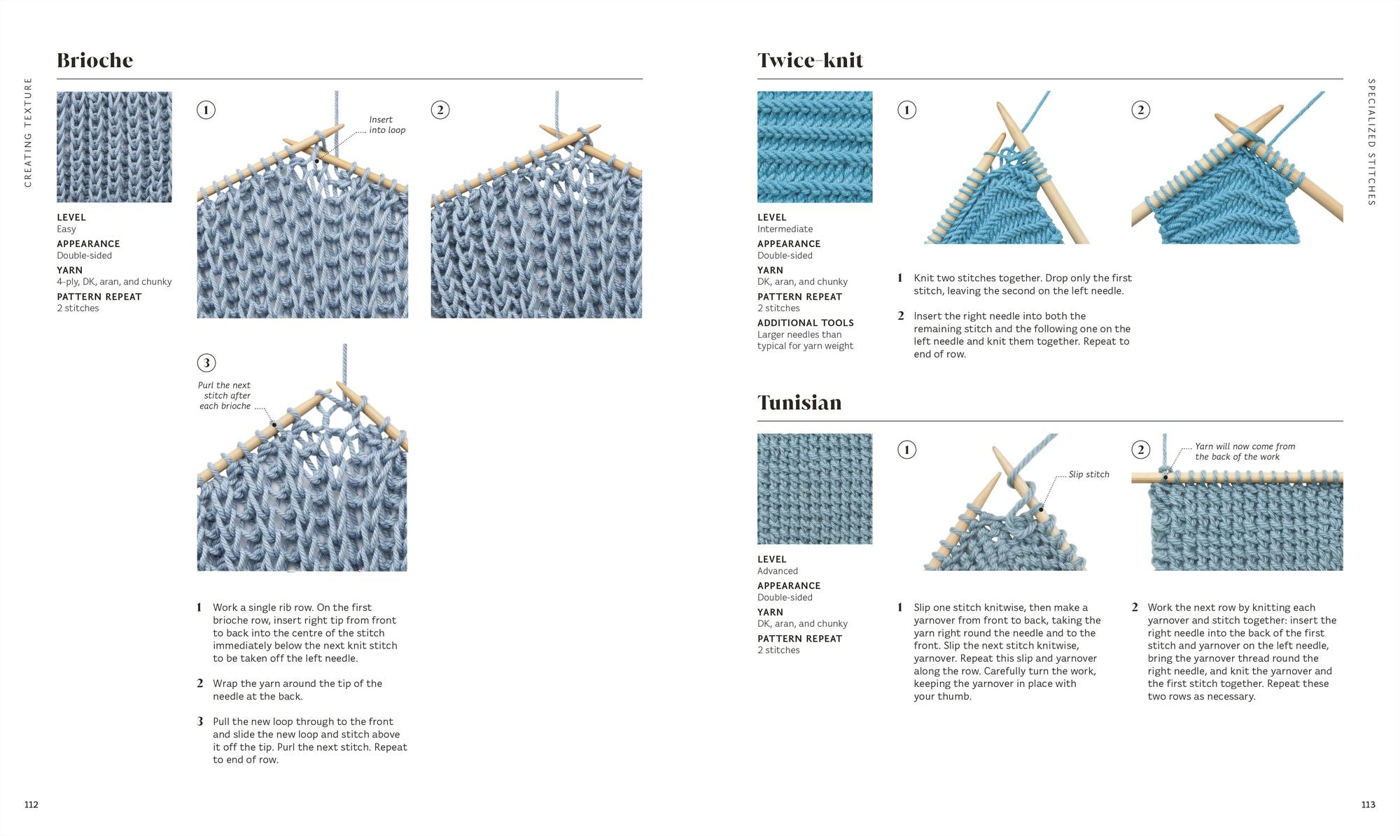 Knitting Stitches Step-by-Step: More than 150 Essential Stitches to Knit, Purl, and Perfect