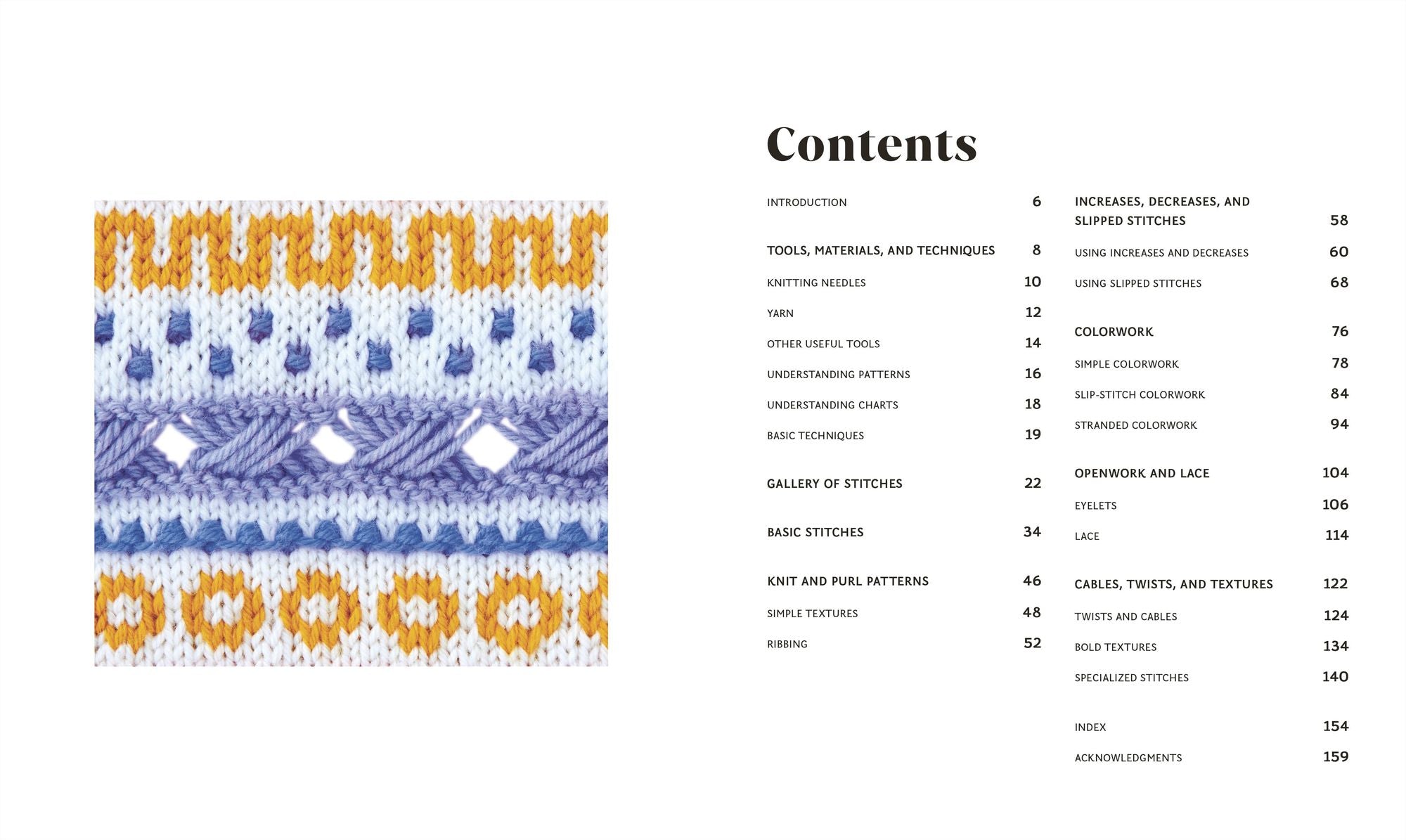 Knitting Stitches Step-by-Step: More than 150 Essential Stitches to Knit, Purl, and Perfect