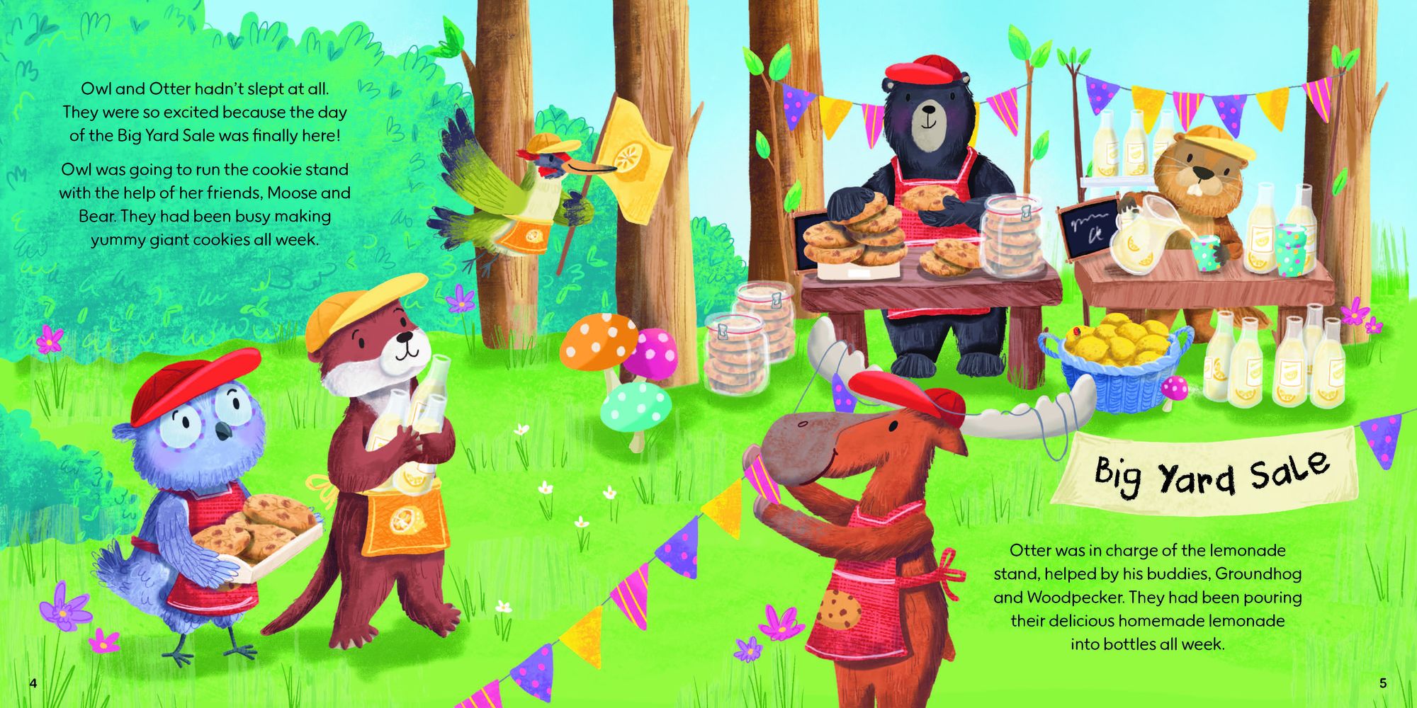 Owl and Otter and the Big Yard Sale: Join in the Fun, and Learn About Addition and Counting Money!
