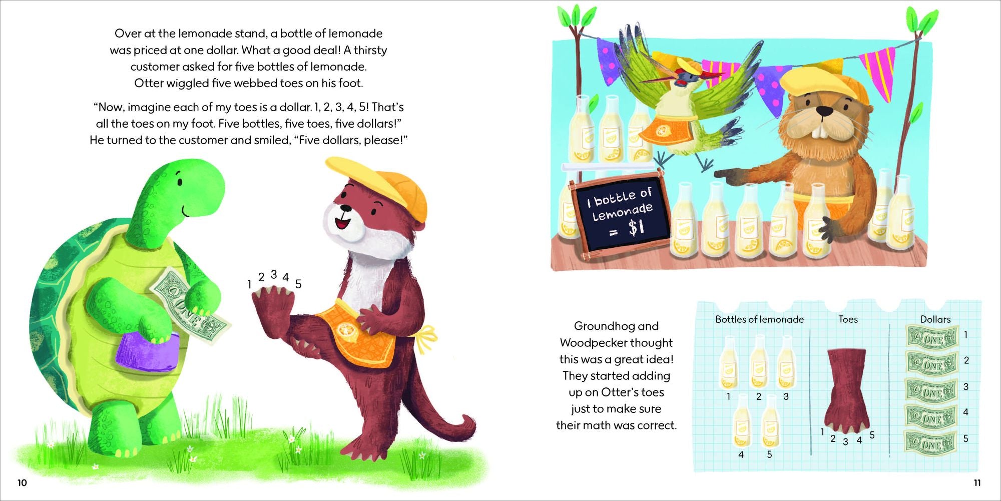 Owl and Otter and the Big Yard Sale: Join in the Fun, and Learn About Addition and Counting Money!