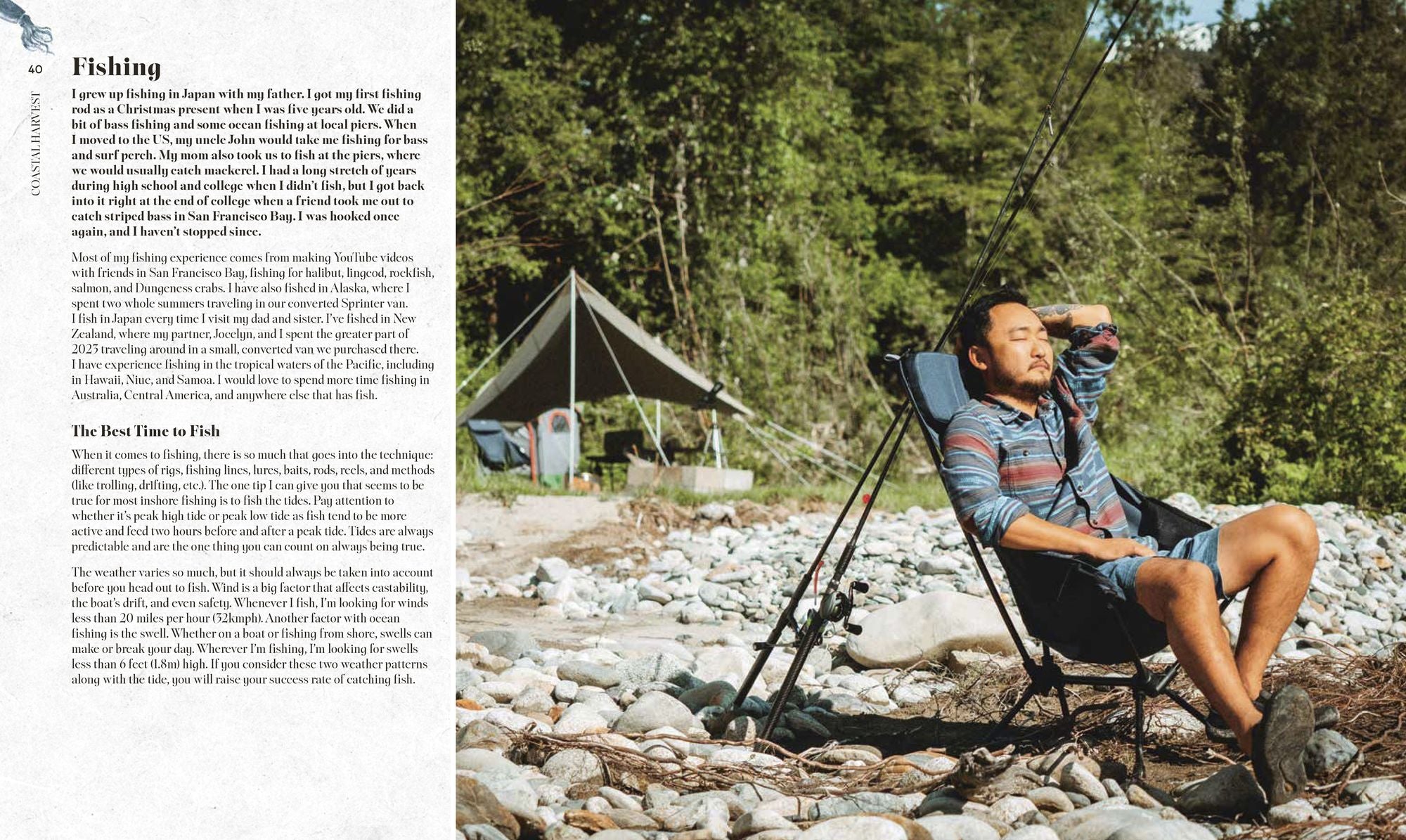 Coastal Harvest: Fish - Forage - Feast: A Cookbook