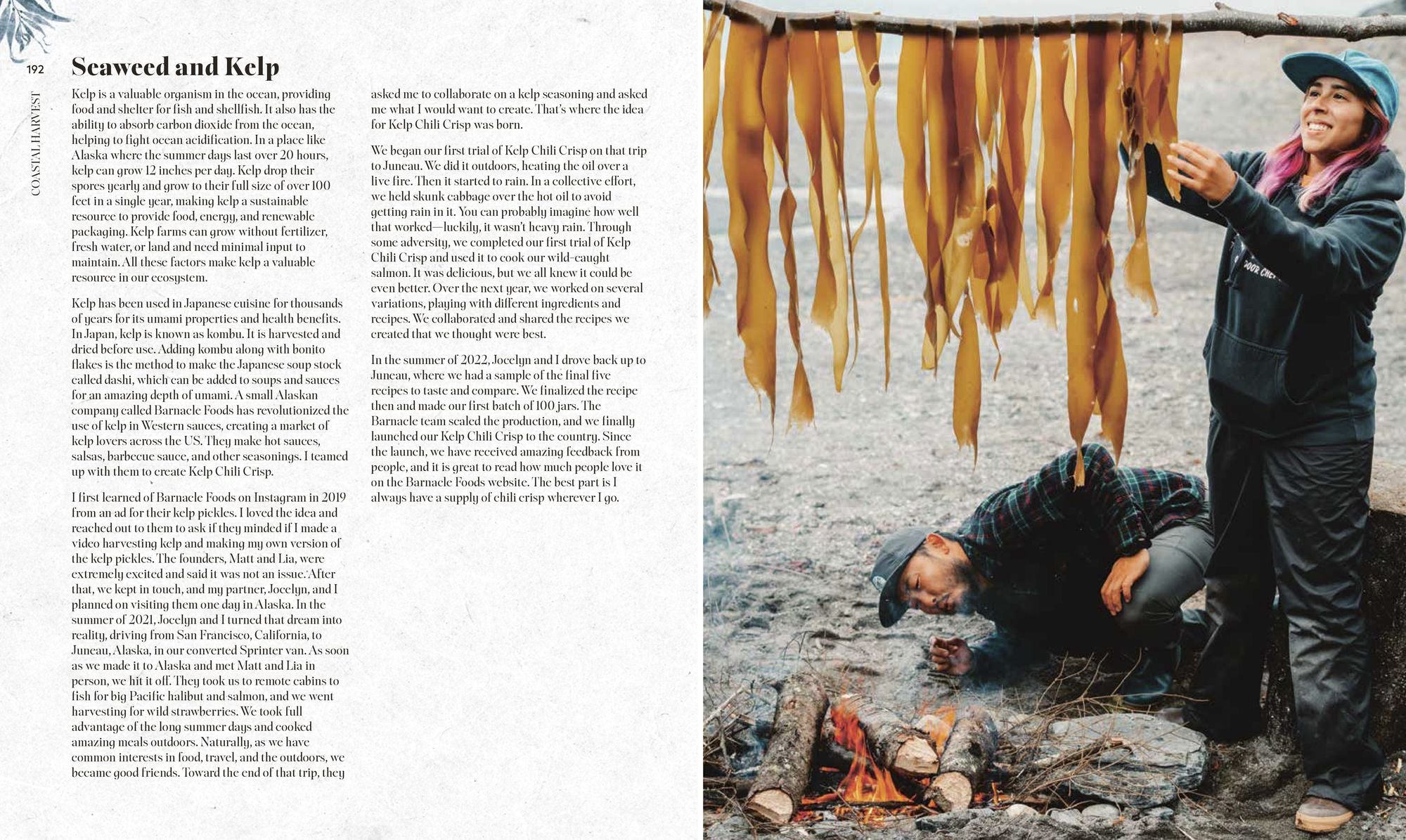 Coastal Harvest: Fish - Forage - Feast: A Cookbook