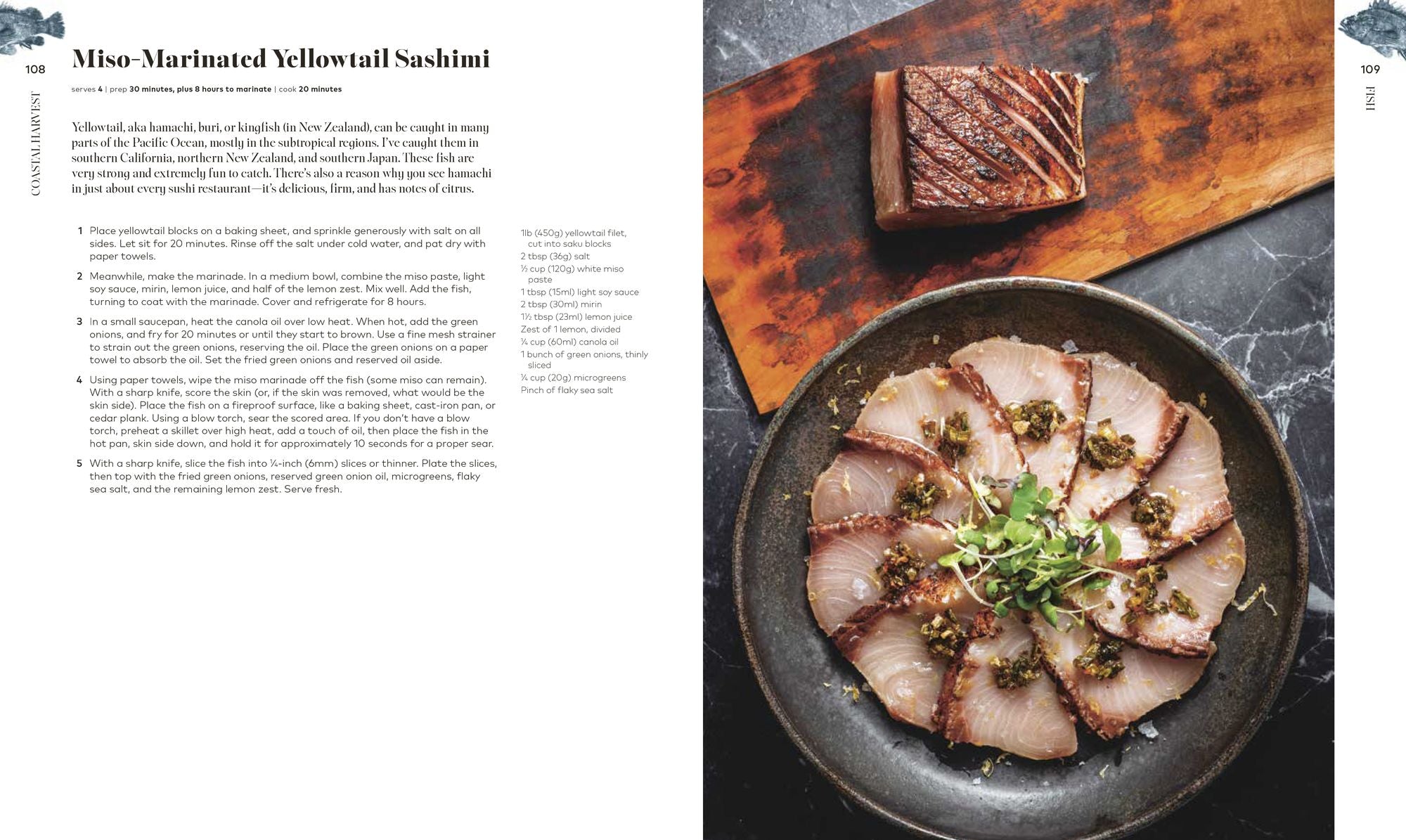 Coastal Harvest: Fish - Forage - Feast: A Cookbook