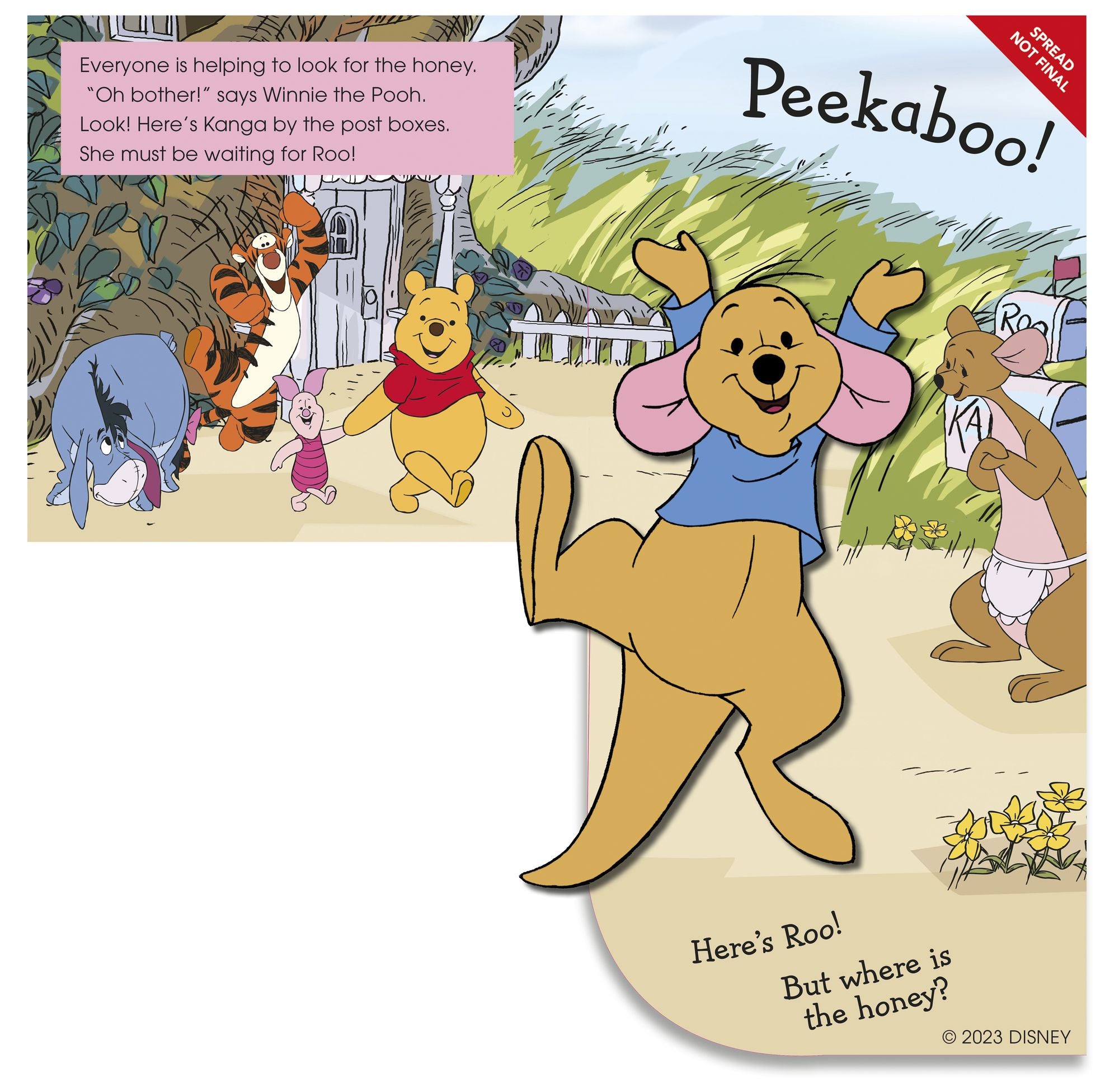 Pop-Up Peekaboo! Disney Winnie the Pooh