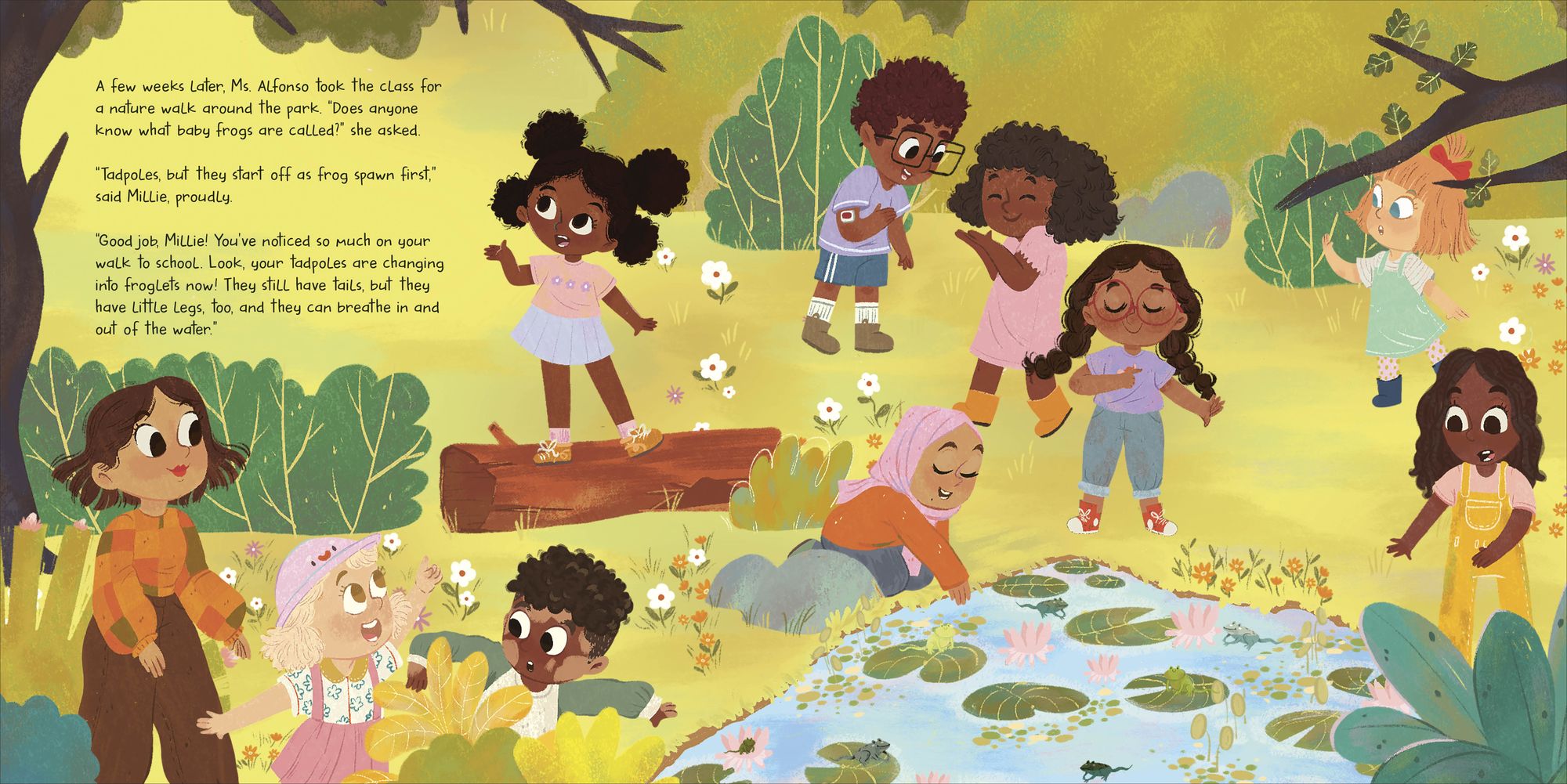 The Pond in the Park: Where Frogs and Friendships Grow