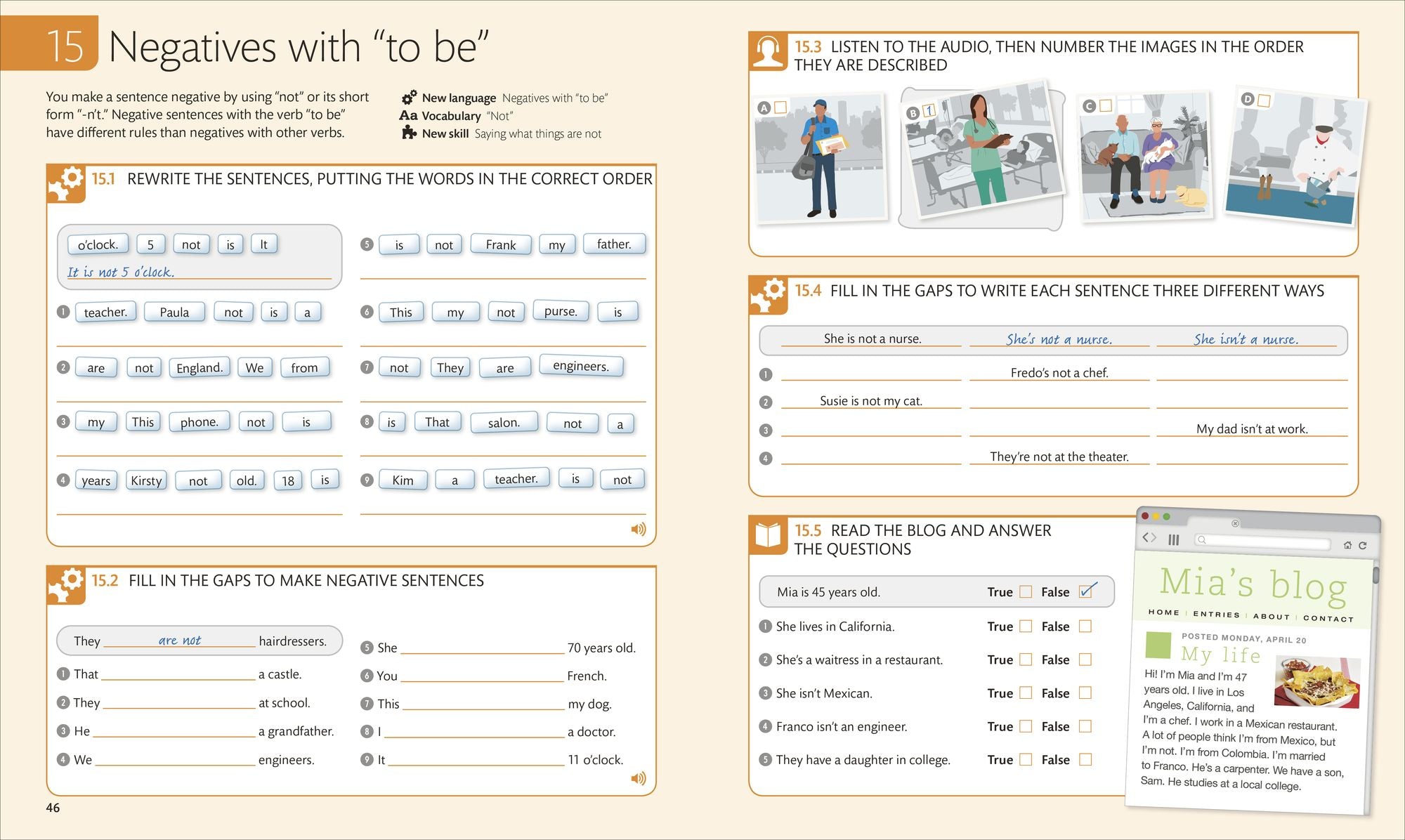 English for Everyone Practice Book Level 1 Beginner: A Complete Self-Study Program