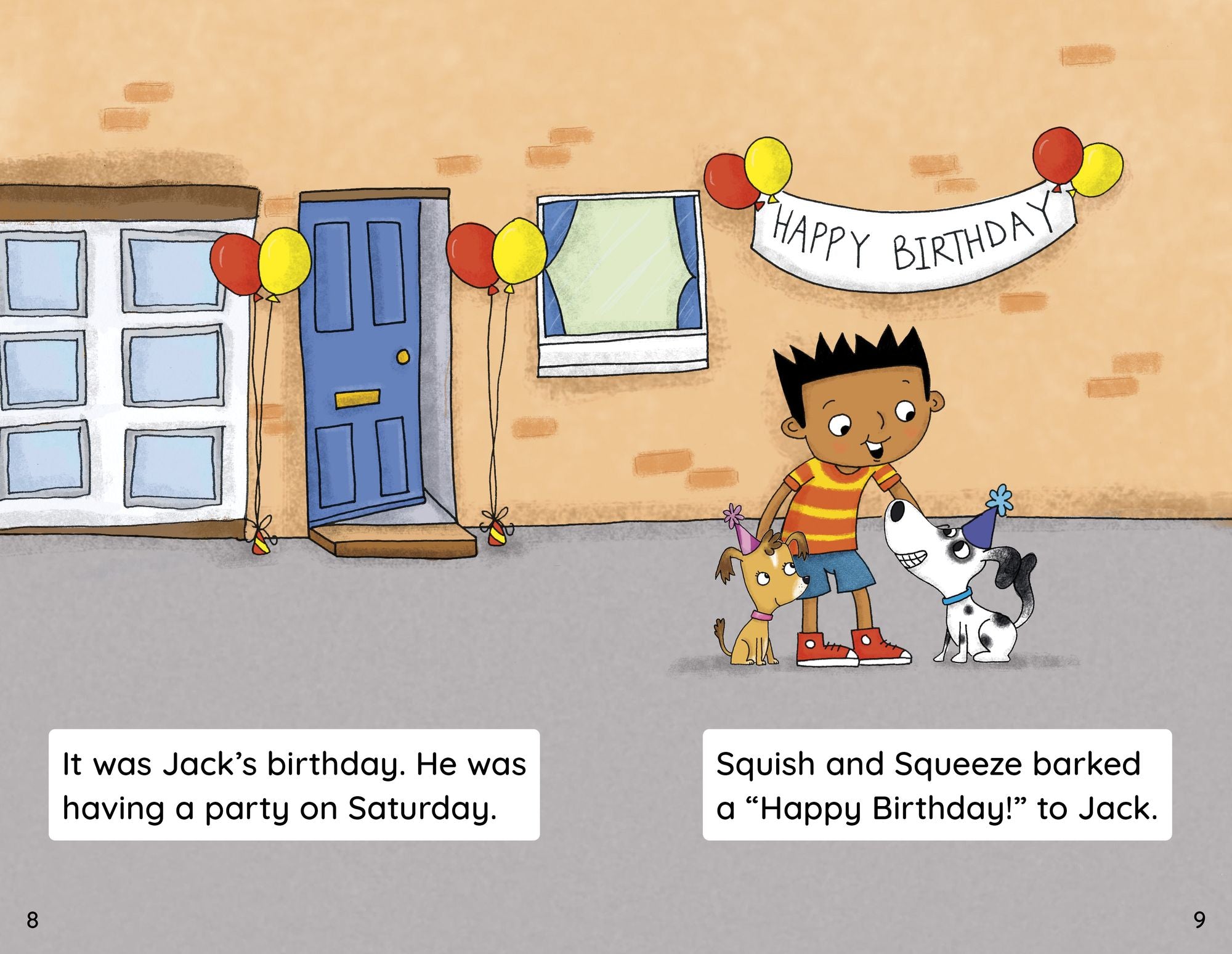 Birthday Party with Squish and Squeeze