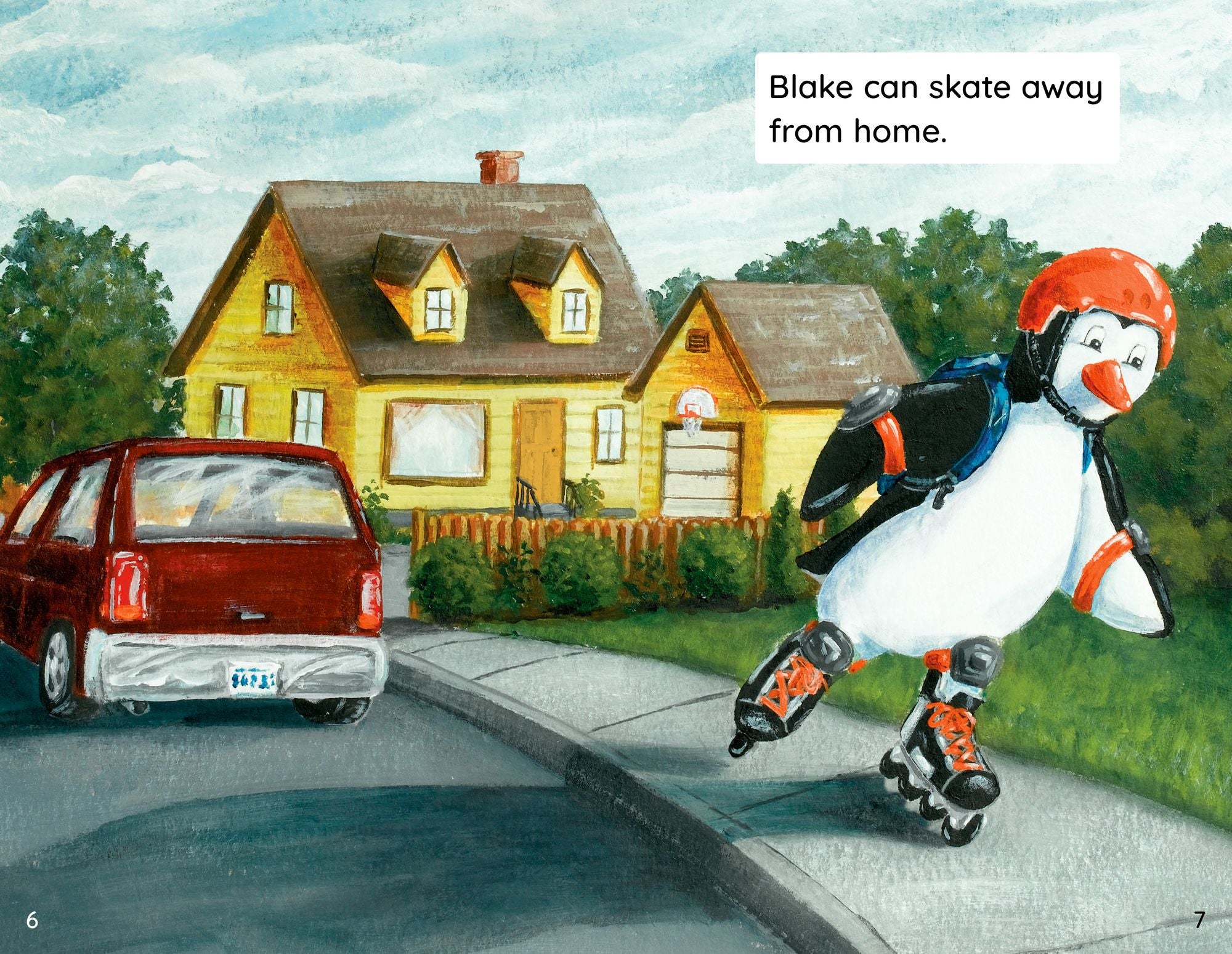 Blake Can Skate