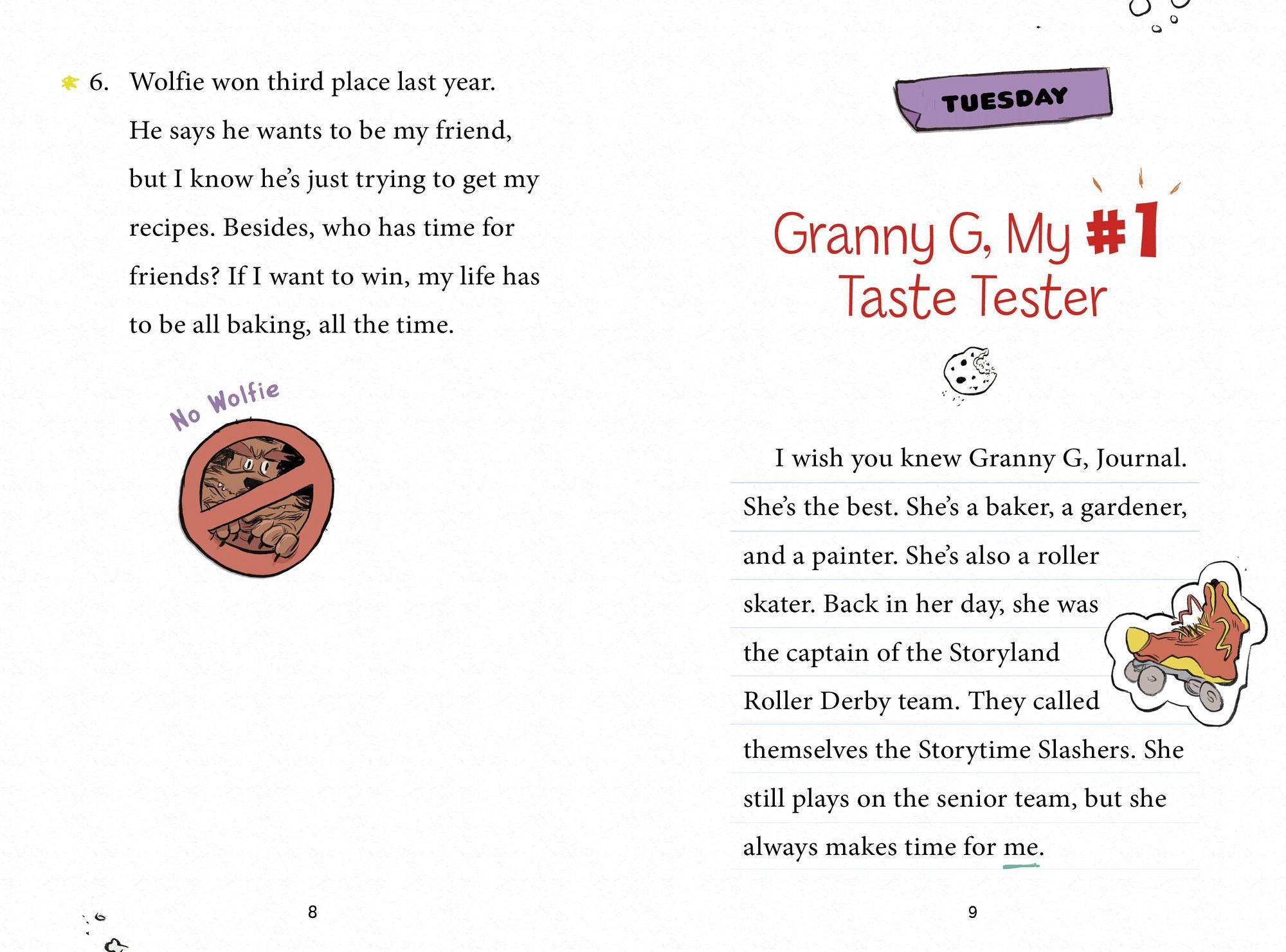 This Journal Belongs to Little Red: A Little Red Riding Hood Fractured Fairy Tale