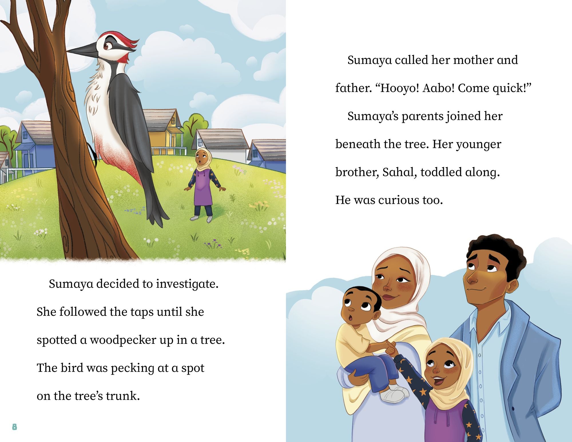 Sumaya Solves the Woodpecker Problem