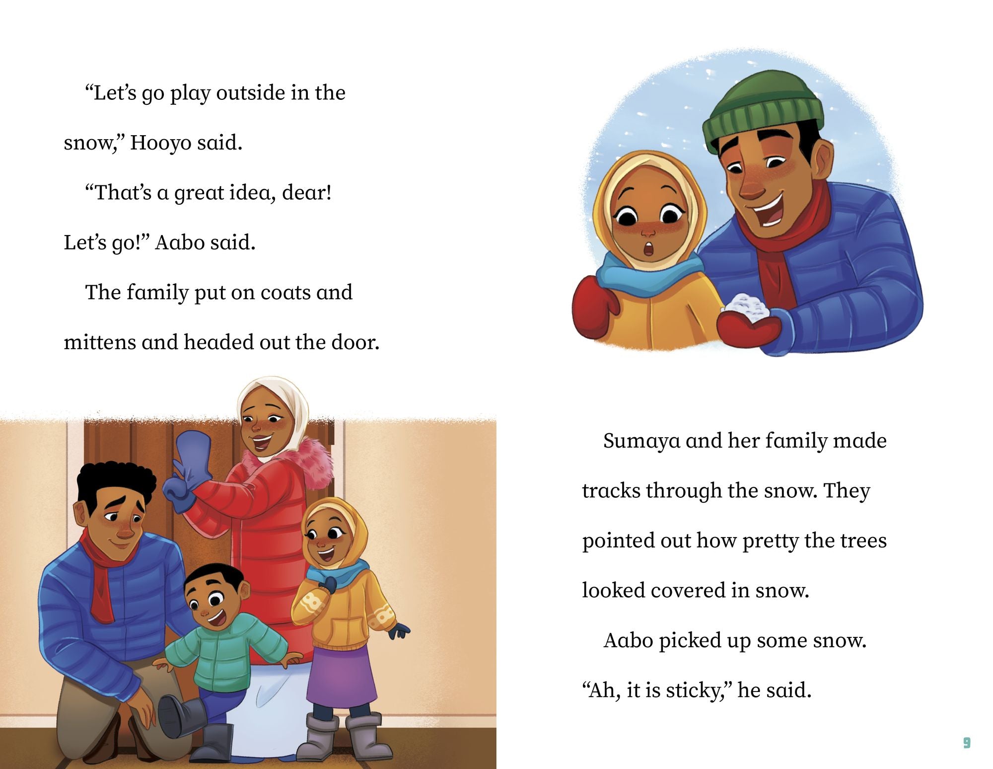 Sumaya Solves the Snowy Day Problem