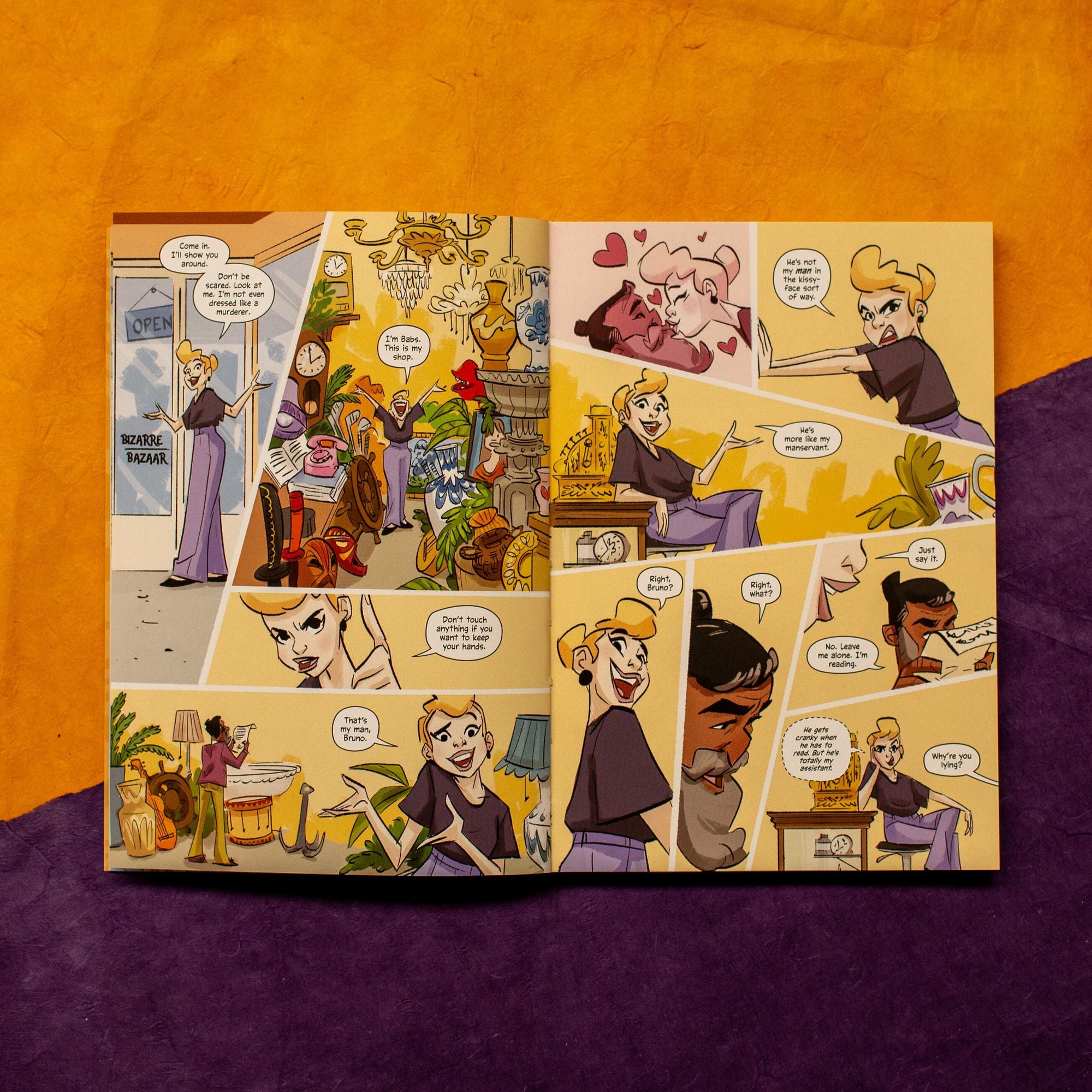 The Bizarre Bazaar: Down a Dark Path (A Graphic Novel)