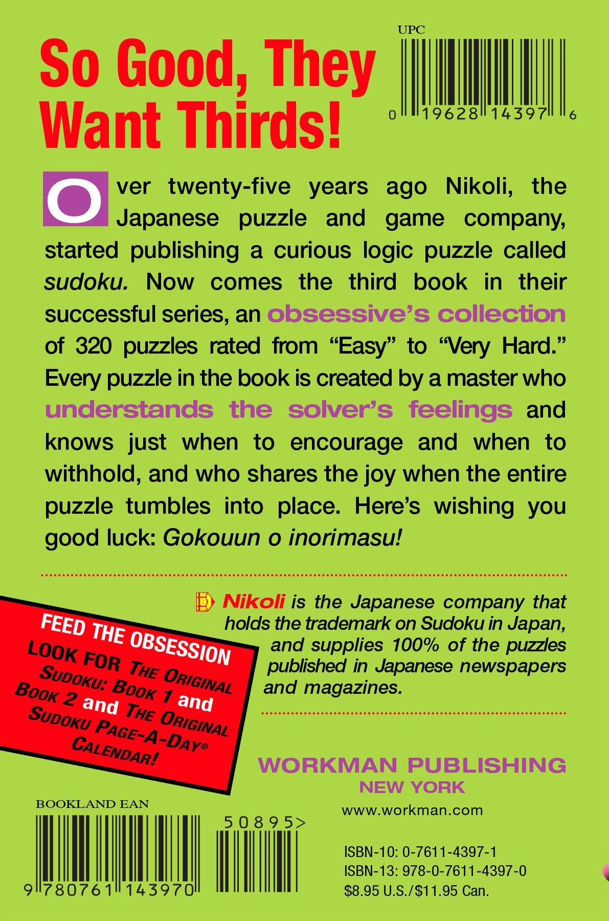 More Original Sudoku