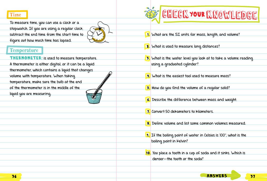 Everything You Need to Ace Science in One Big Fat Notebook: The Complete Middle School Study Guide