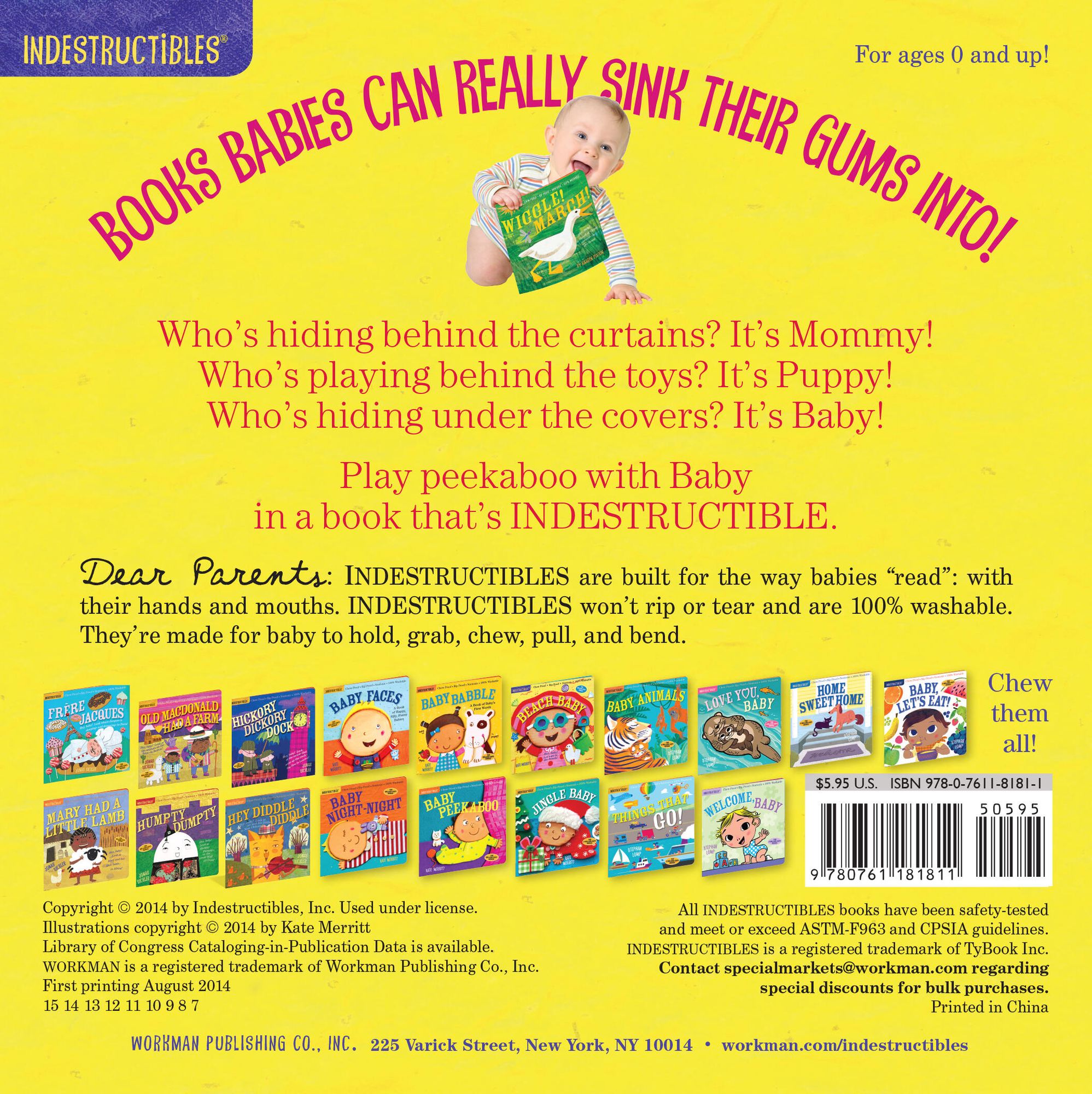 Baby Peekaboo (Indestructibles Series)