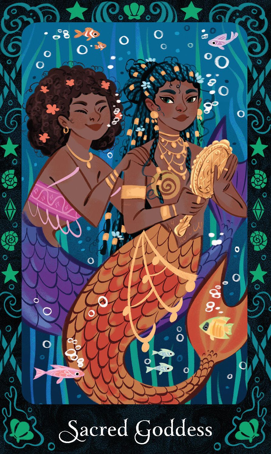 Mermaids Oracle Deck and Guidebook: Wisdom, Insight, and Enlightenment from the Legendary Creatures of the Sea