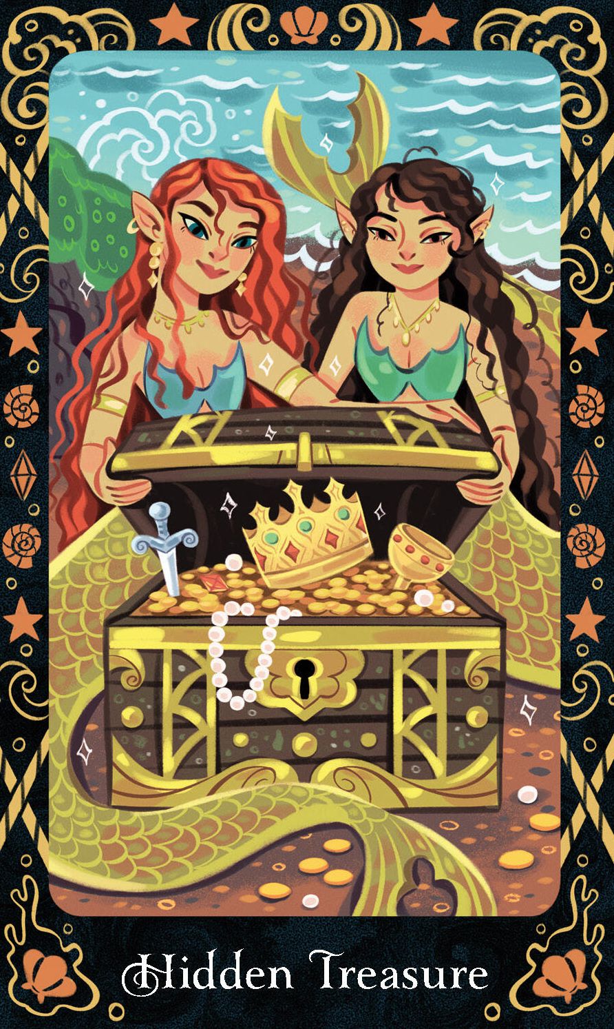 Mermaids Oracle Deck and Guidebook: Wisdom, Insight, and Enlightenment from the Legendary Creatures of the Sea