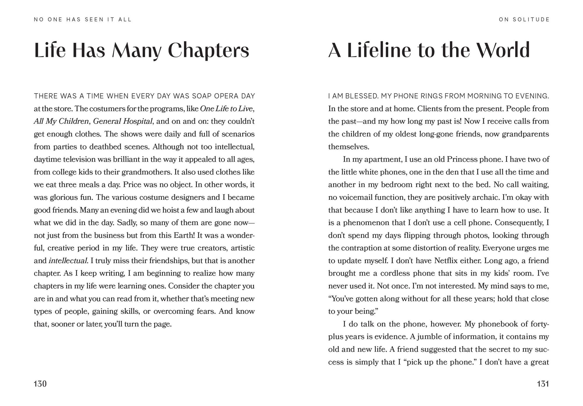 No One Has Seen It All: Lessons for Living Well from Nearly a Century of Good Taste